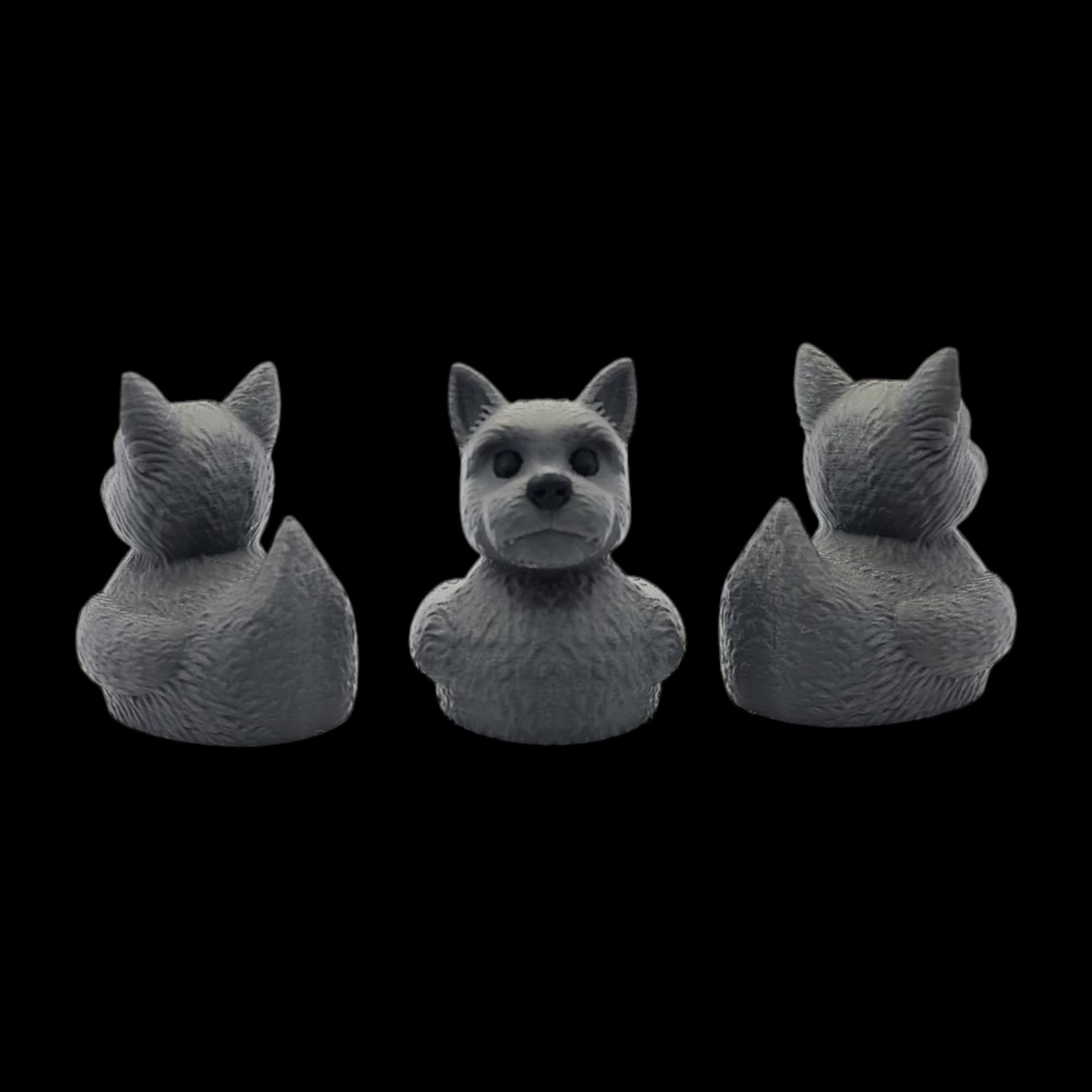 Toto Inspired Dog Duck Bath Toy Shelf Decoration Item Collection Movie Character Figurine Set Fantasy Gift Emerald City Story