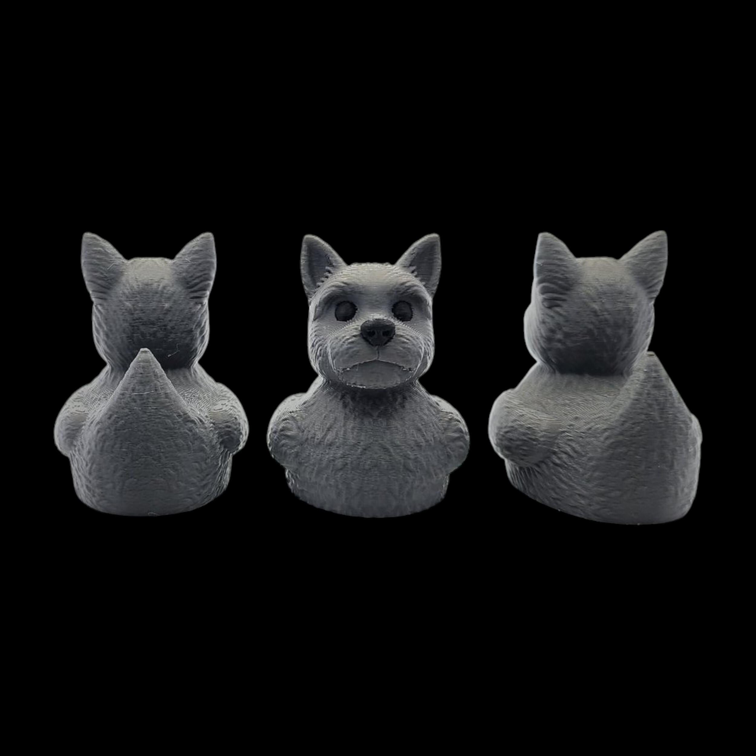 Toto Inspired Dog Duck Bath Toy Shelf Decoration Item Collection Movie Character Figurine Set Fantasy Gift Emerald City Story