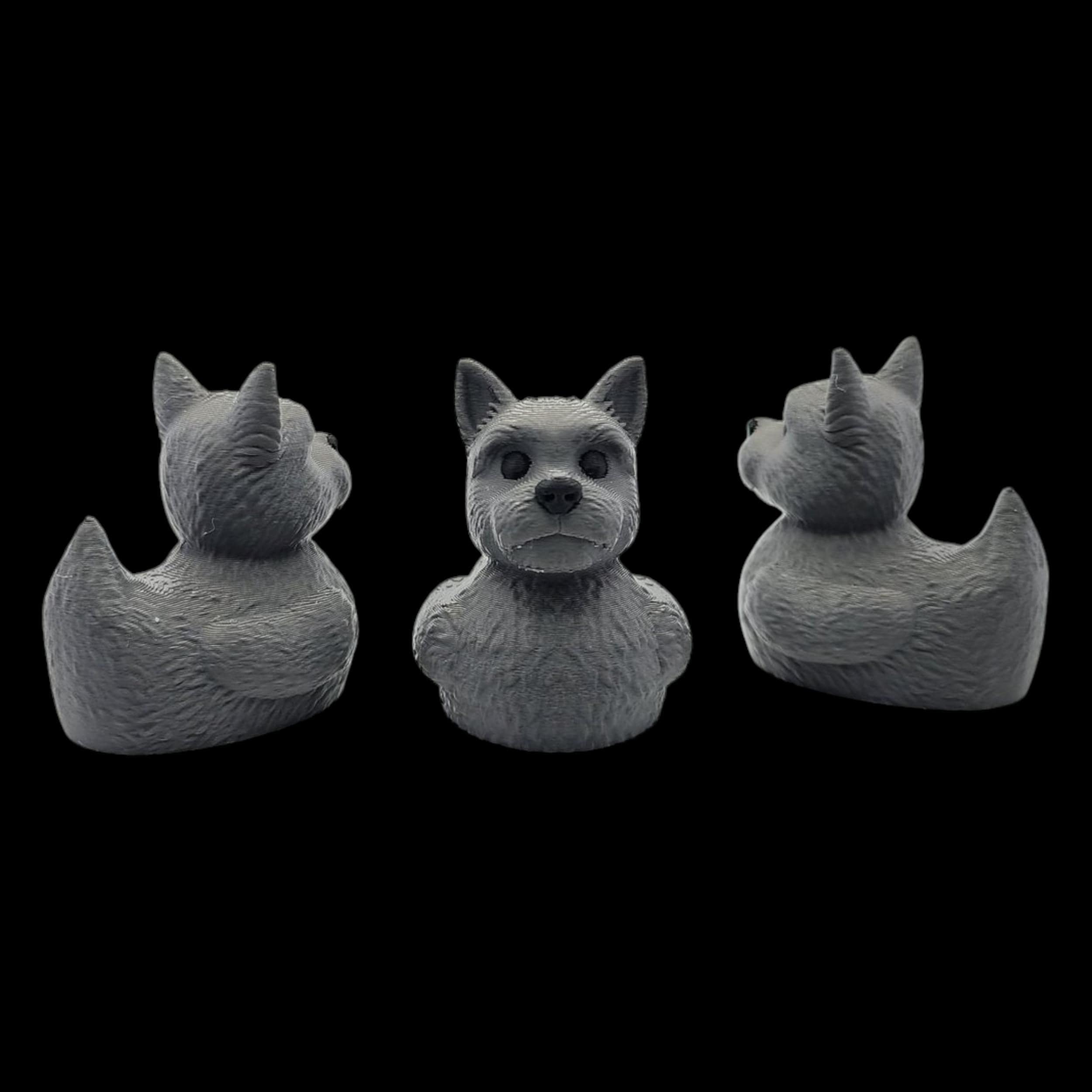 Toto Inspired Dog Duck Bath Toy Shelf Decoration Item Collection Movie Character Figurine Set Fantasy Gift Emerald City Story