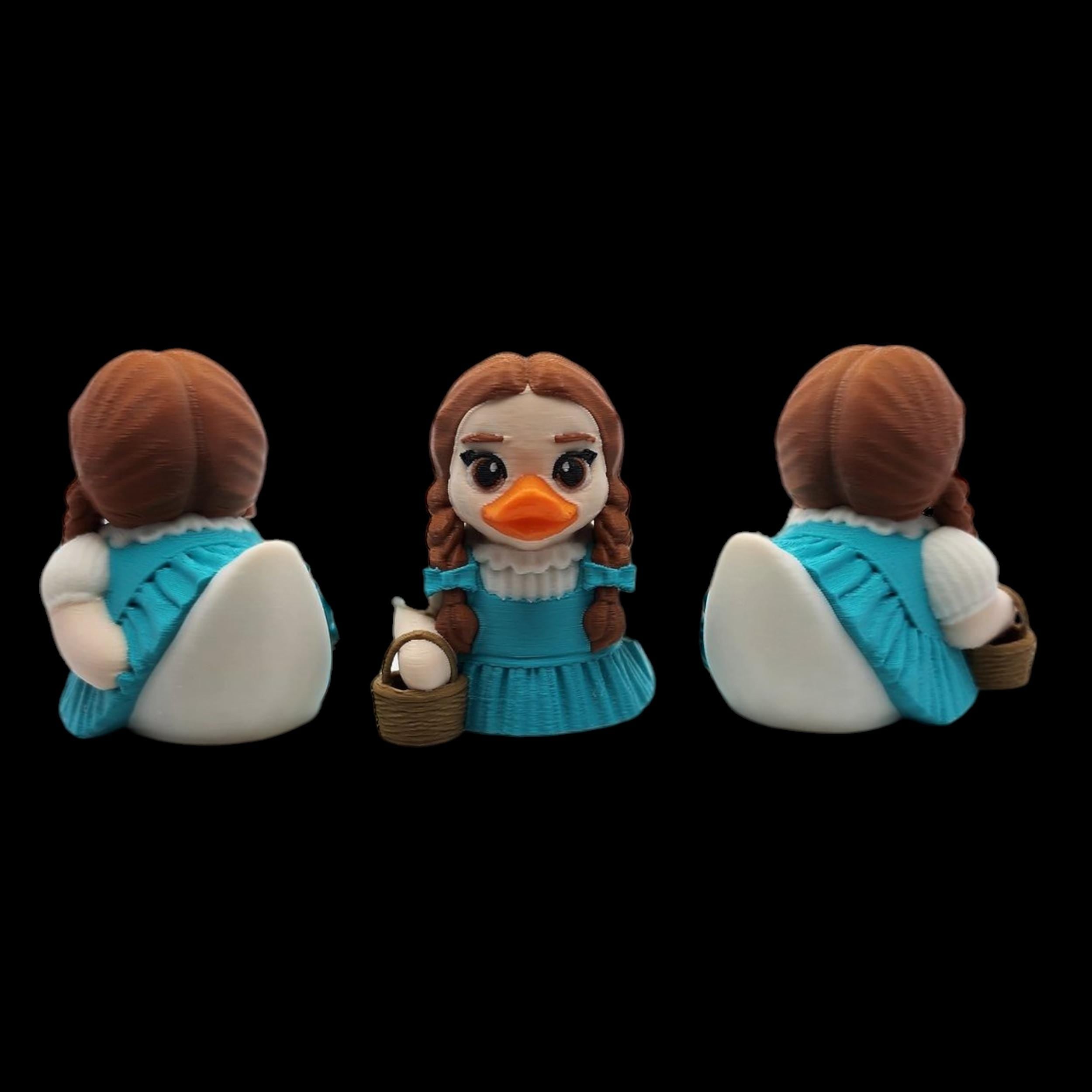 Dorothy Inspired Duck Shelf Decoration Desk Display Item Collection Movie Character Figurine Set  Emerald City