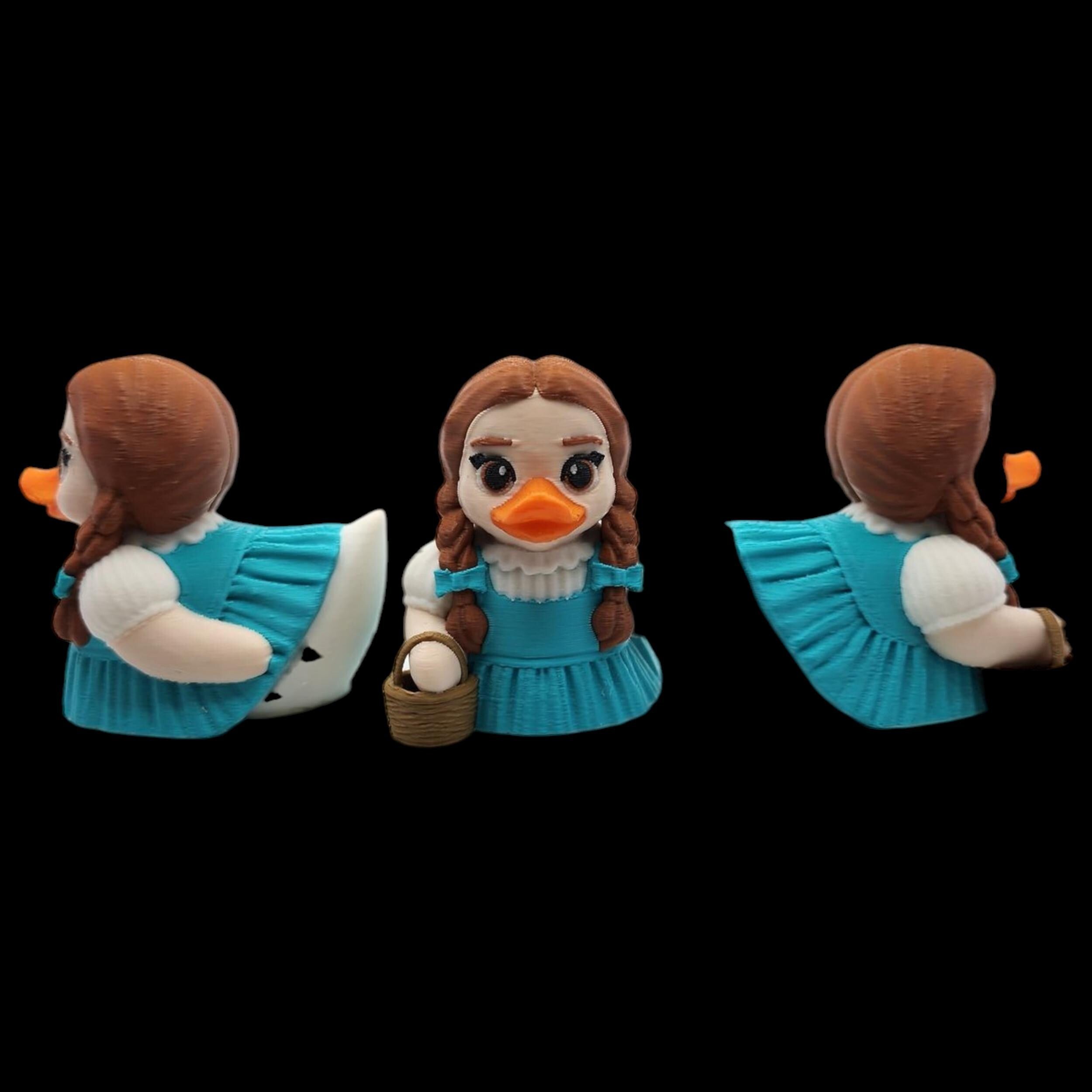 Dorothy Inspired Duck Shelf Decoration Desk Display Item Collection Movie Character Figurine Set  Emerald City