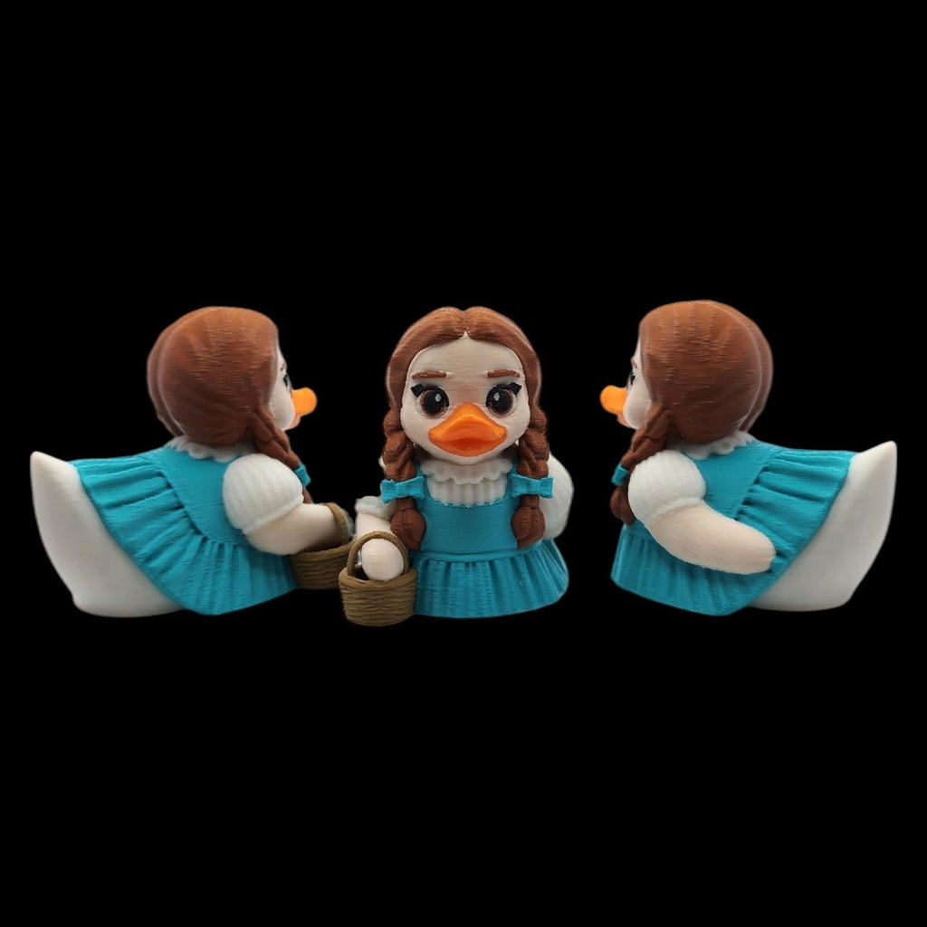 Dorothy Inspired Duck Shelf Decoration Desk Display Item Collection Movie Character Figurine Set  Emerald City