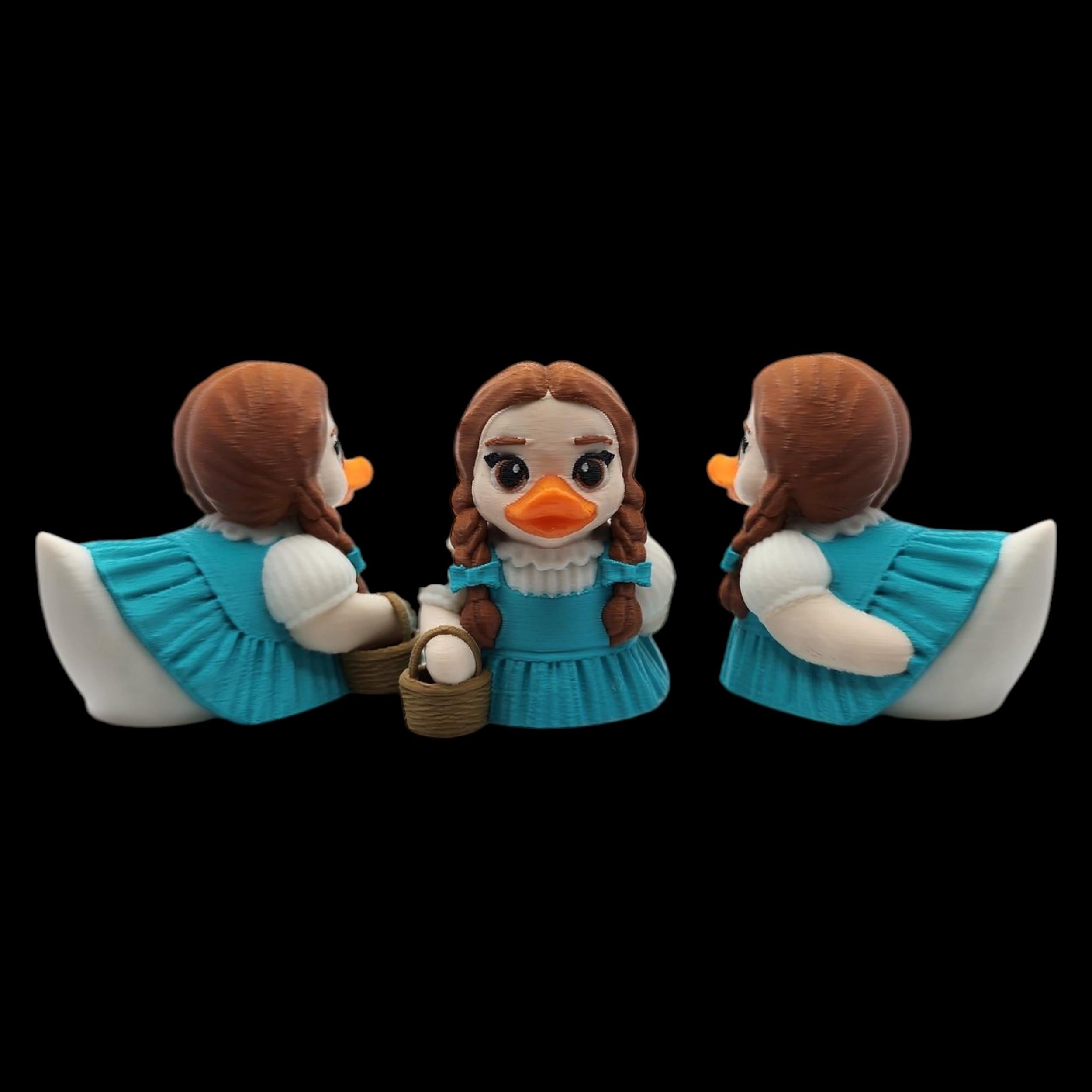 Dorothy Inspired Duck Shelf Decoration Desk Display Item Collection Movie Character Figurine Set  Emerald City