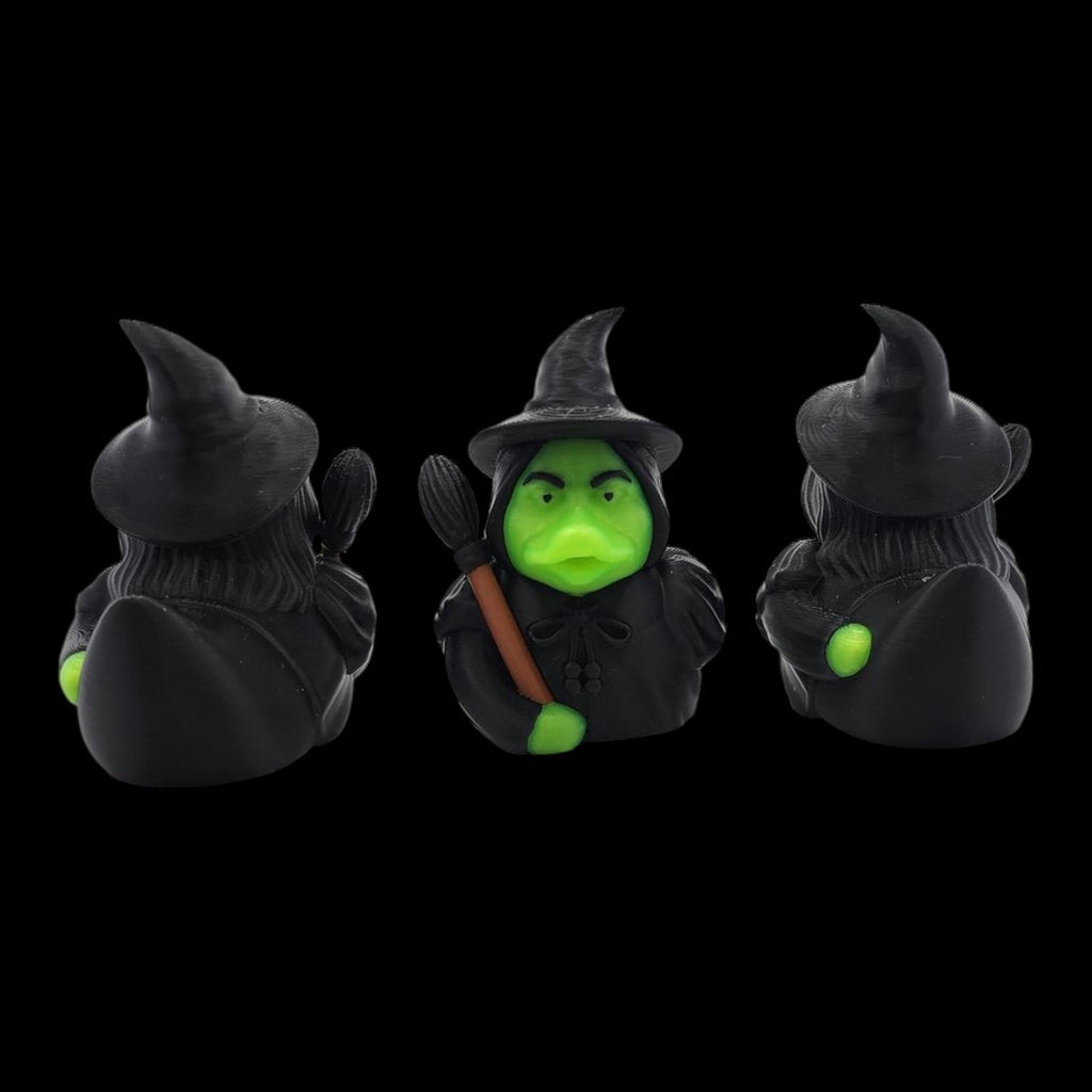 Wicked Witch Inspired Duck Bath Toy Shelf Decoration Desk Display Item Collection Movie Character Figurine Set Fantasy Gift Emerald City