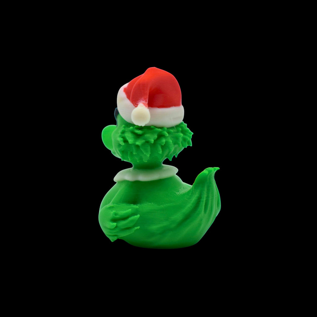 5 Different Inspired Grinch Duck Figurine Christmas Decoration Holiday Gift Idea Perfect Present Santa Ornament
