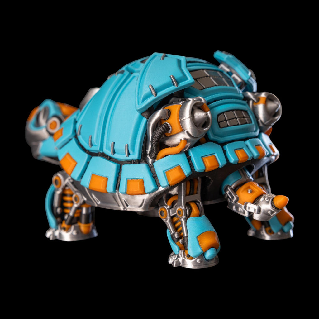 Robo-Tortoise Articulated Desk Decoration Novel Gift for Collector Animal Display Home Office