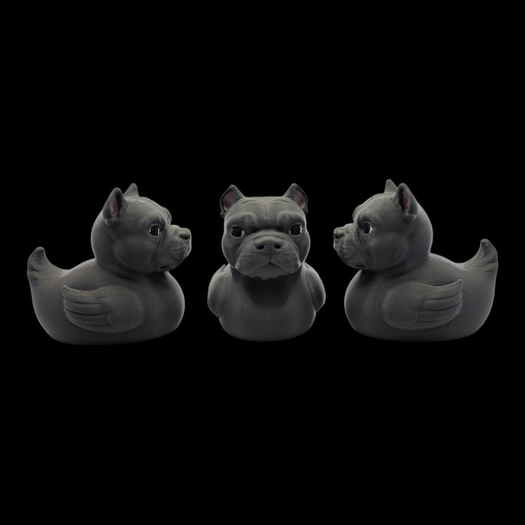 Bulldog Duck Figurine Desk Accessory Office Decor Dashboard Decoration Jeep  Collectible Statue Miniature Design
