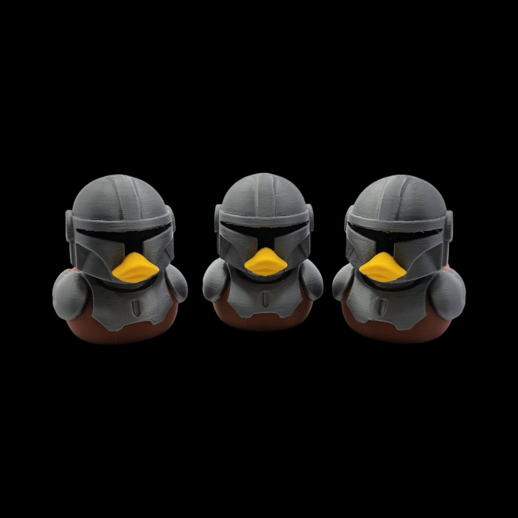 4 Versions of The Mandalorian Inspired Duck Star Wars Character Gift Galaxy Far Away Jeep dash