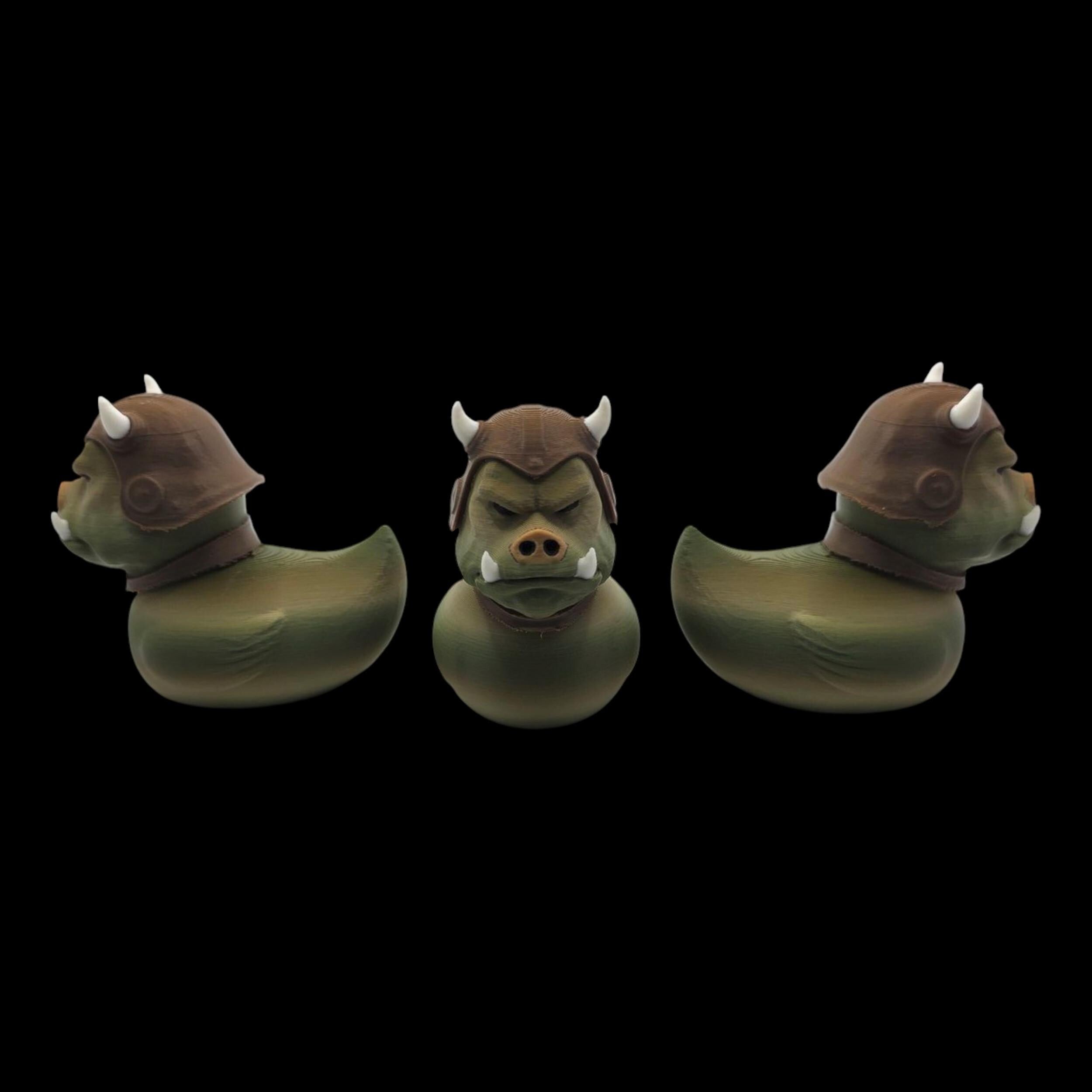 Gamorrean Guard Inspired Duck Star Wars inspired Character Desktop Decoration Desk Display Sci Fi Collectible Figure