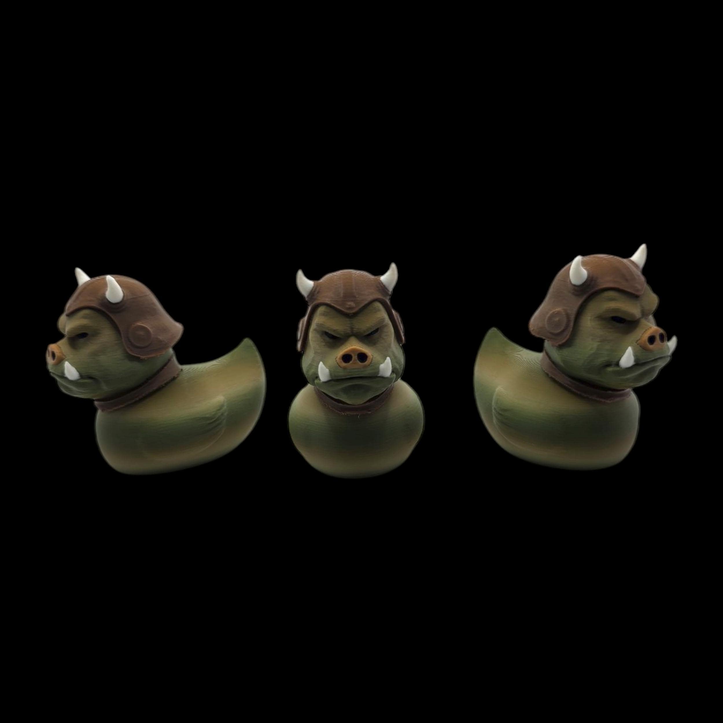 Gamorrean Guard Inspired Duck Star Wars inspired Character Desktop Decoration Desk Display Sci Fi Collectible Figure