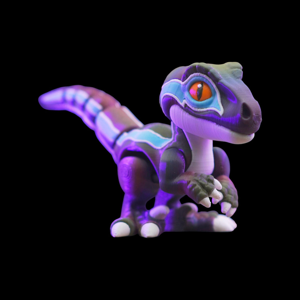 Articulated Baby Velociraptor Articulated Dinosaur Figure Toy Baby Velociraptor Posable Raptor Figurine Collectible Prehistoric Toy