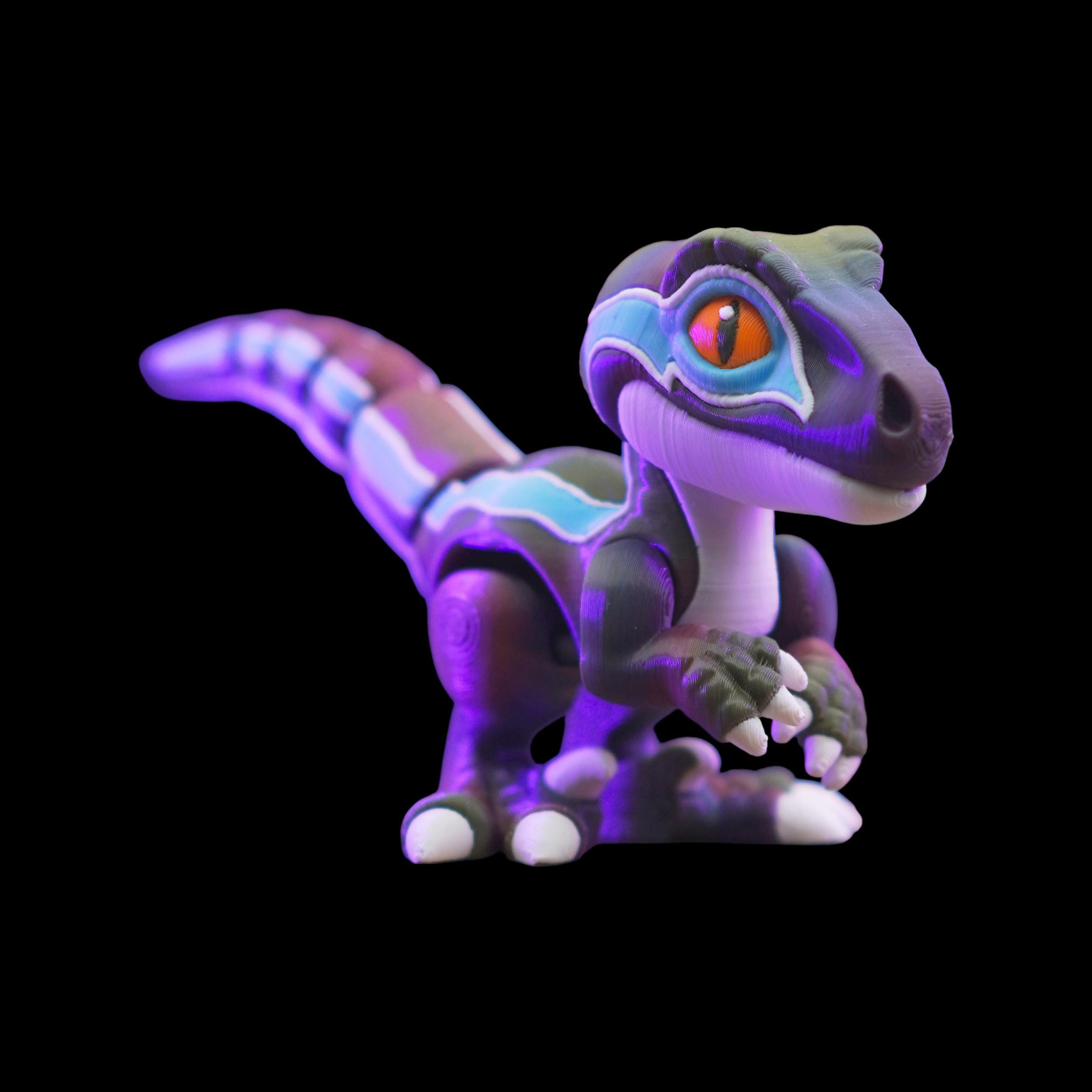 Articulated Baby Velociraptor Articulated Dinosaur Figure Toy Baby Velociraptor Posable Raptor Figurine Collectible Prehistoric Toy