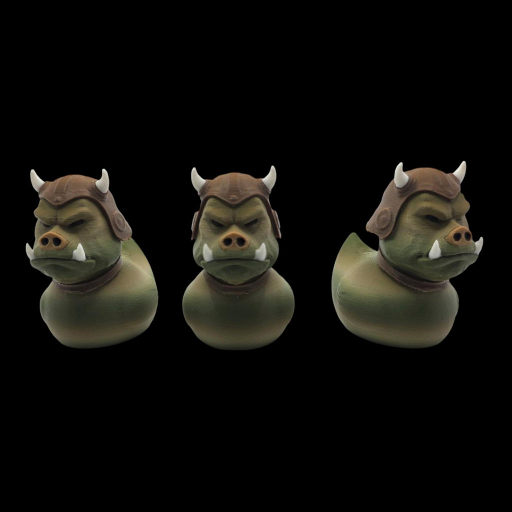 Gamorrean Guard Inspired Duck Star Wars inspired Character Desktop Decoration Desk Display Sci Fi Collectible Figure