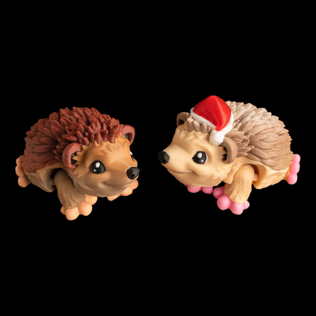 Articulated Hedgehog Toy Desk Accessory Fidget Animal Figure Collectible Stress Relief Tactile Office Decoration Cute Gift Figurine Movable