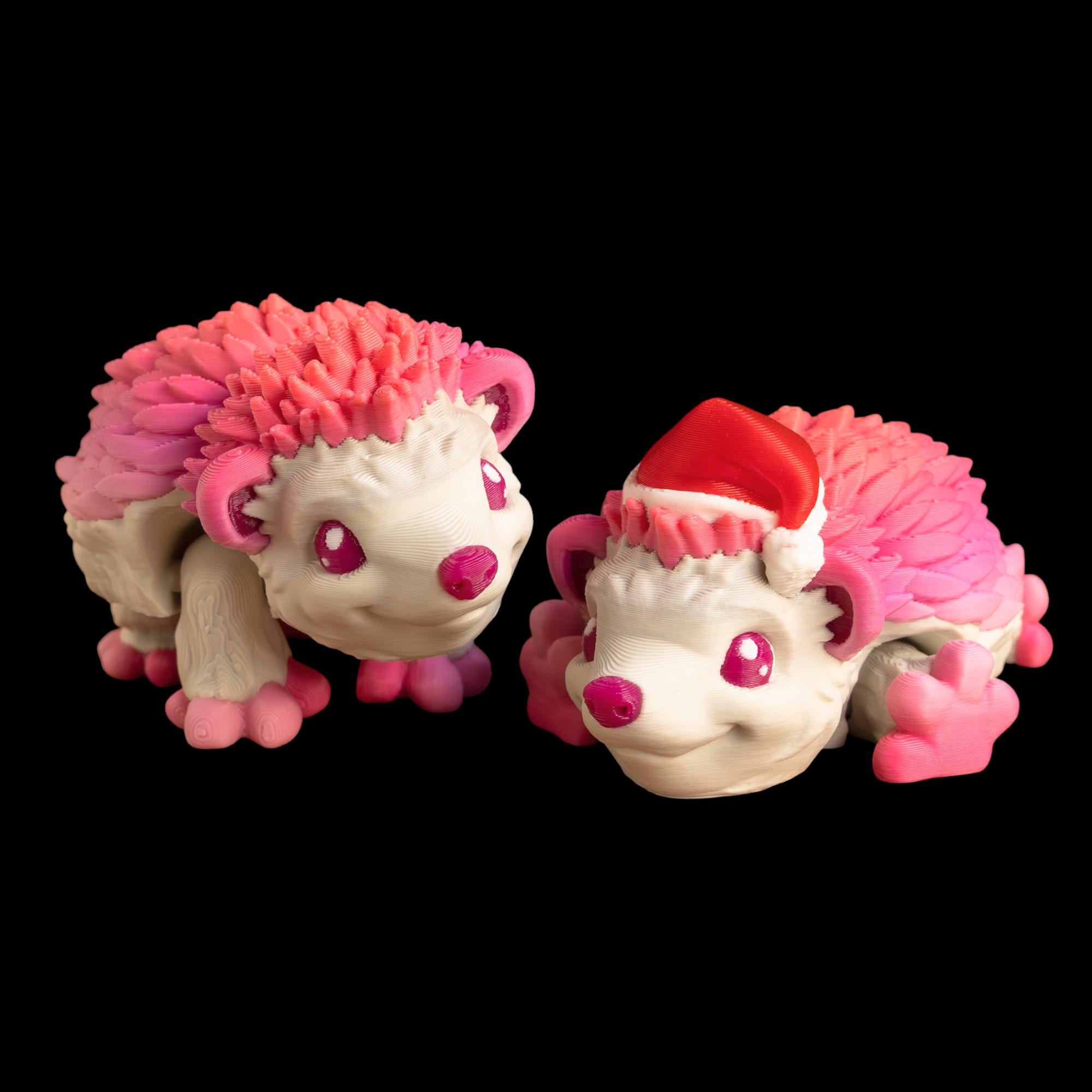 Articulated Hedgehog Toy Desk Accessory Fidget Animal Figure Collectible Stress Relief Tactile Office Decoration Cute Gift Figurine Movable