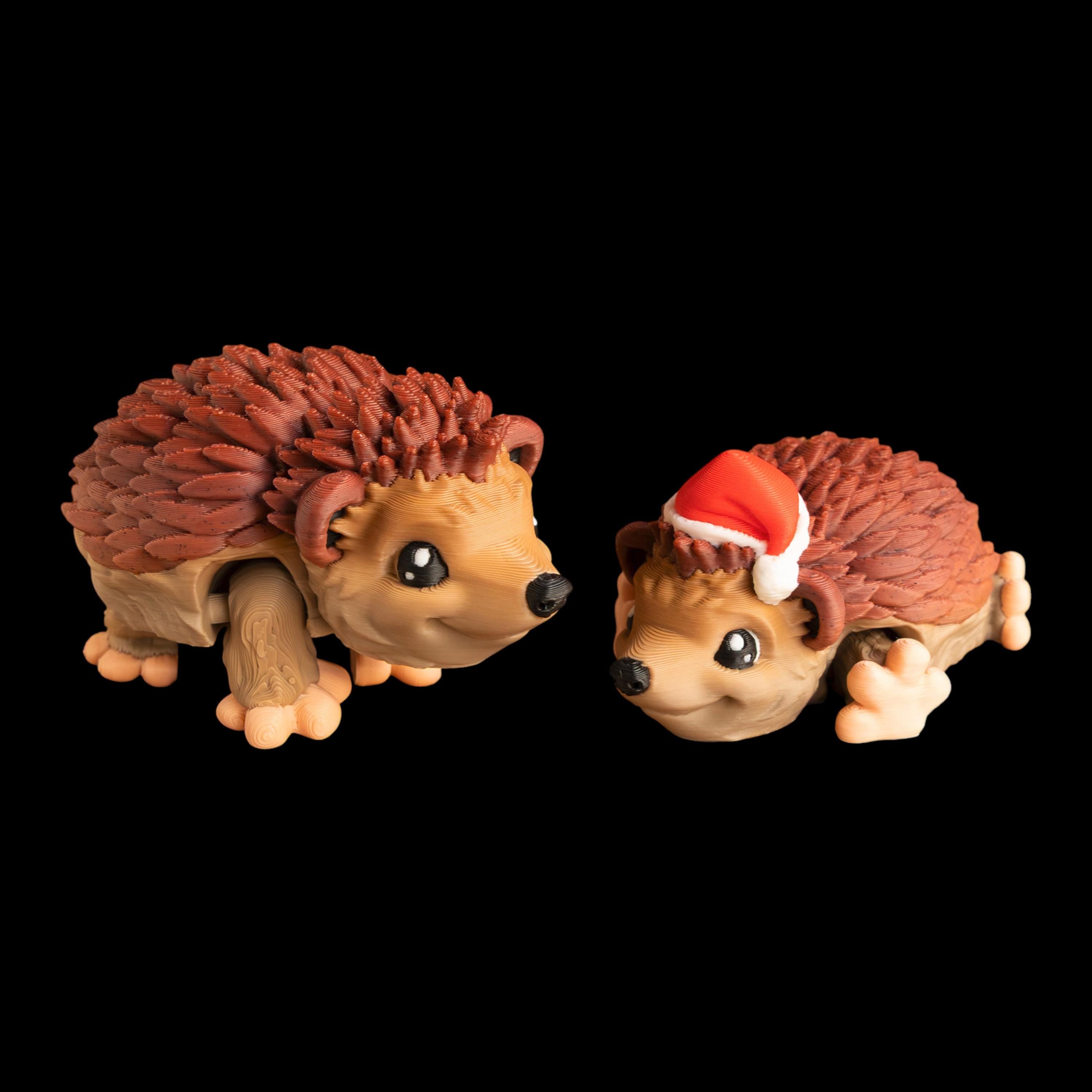 Articulated Hedgehog Toy Desk Accessory Fidget Animal Figure Collectible Stress Relief Tactile Office Decoration Cute Gift Figurine Movable