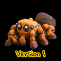Desktop Accessory Articulated Spider Miniature Figurine Office Decor Poseable Legs Colorful Design Premium Material Construction Quality Craftsmanship Tabletop Display Unique Conversation Starter Gift Idea Cute Eyes Feature Movable Parts