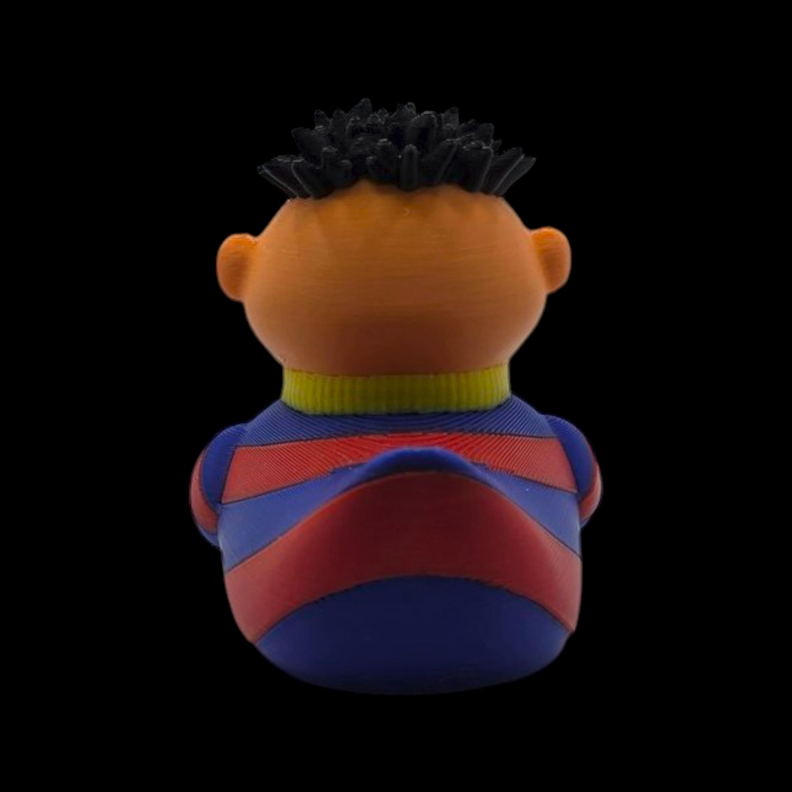 Ernie Duck Sesame Street Character Collectible Figure Cartoon Character Sesame Street Nostalgic Toy Children Room Desk Decoration Display