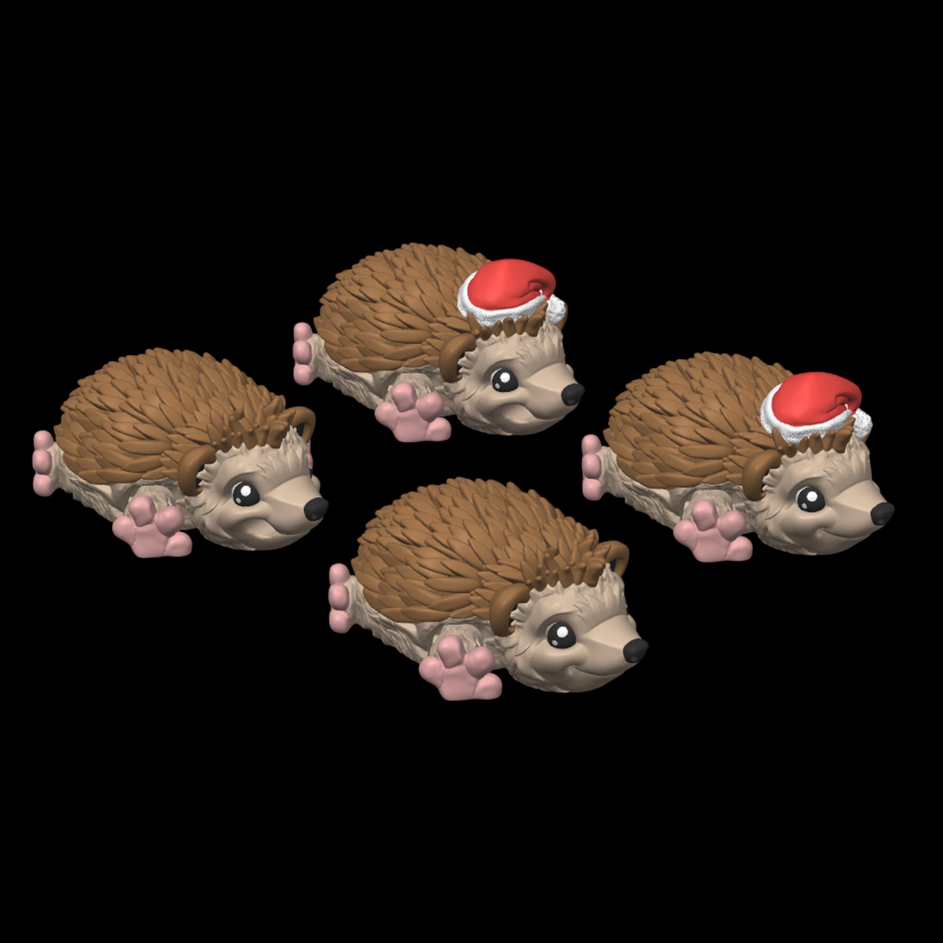 Articulated Hedgehog Toy Desk Accessory Fidget Animal Figure Collectible Stress Relief Tactile Office Decoration Cute Gift Figurine Movable