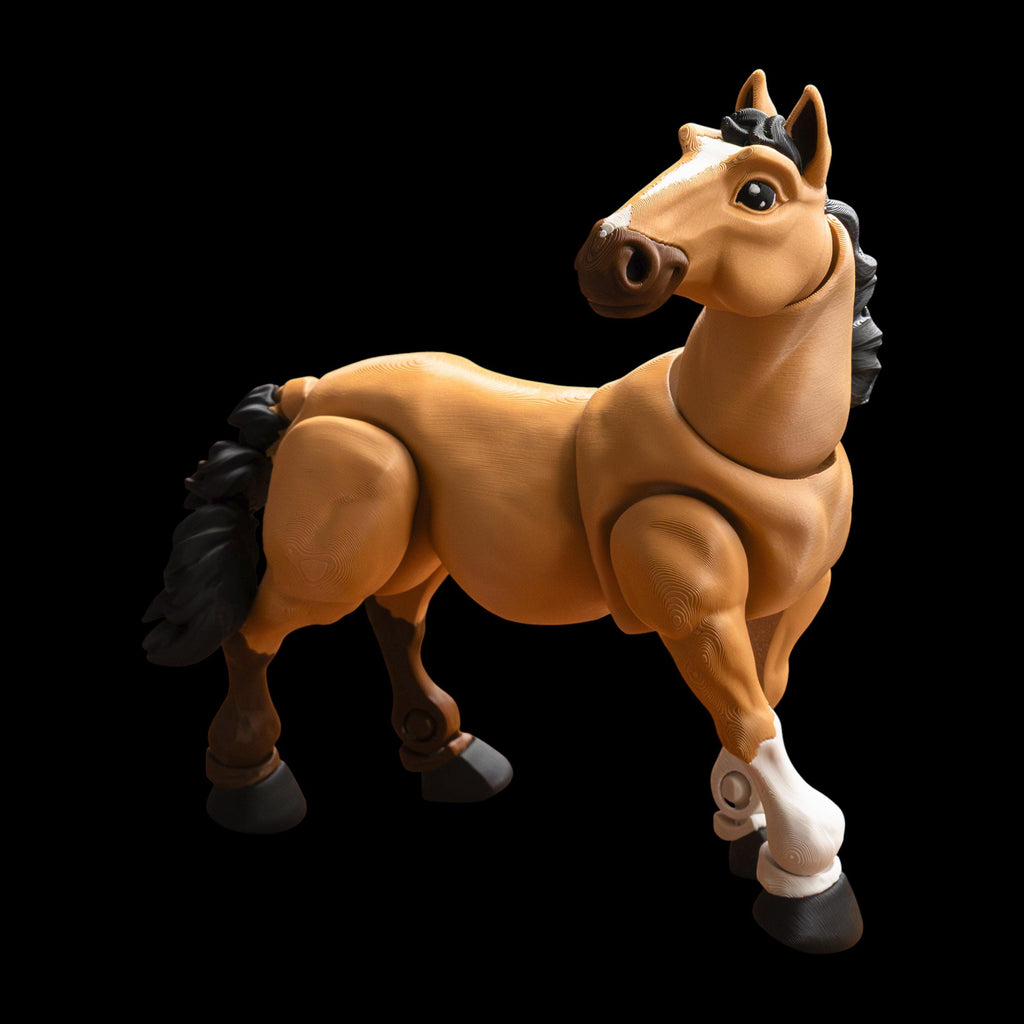 Articulated Horse Figure Desk Decoration Fantasy Creature Display Piece Birthday Gift Child Toy Movable Unicorn Miniature Collectible