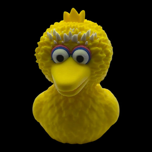 Big Bird Inspired Duck 3D Printed NYC Street Character for Fun Time - JM Designs--