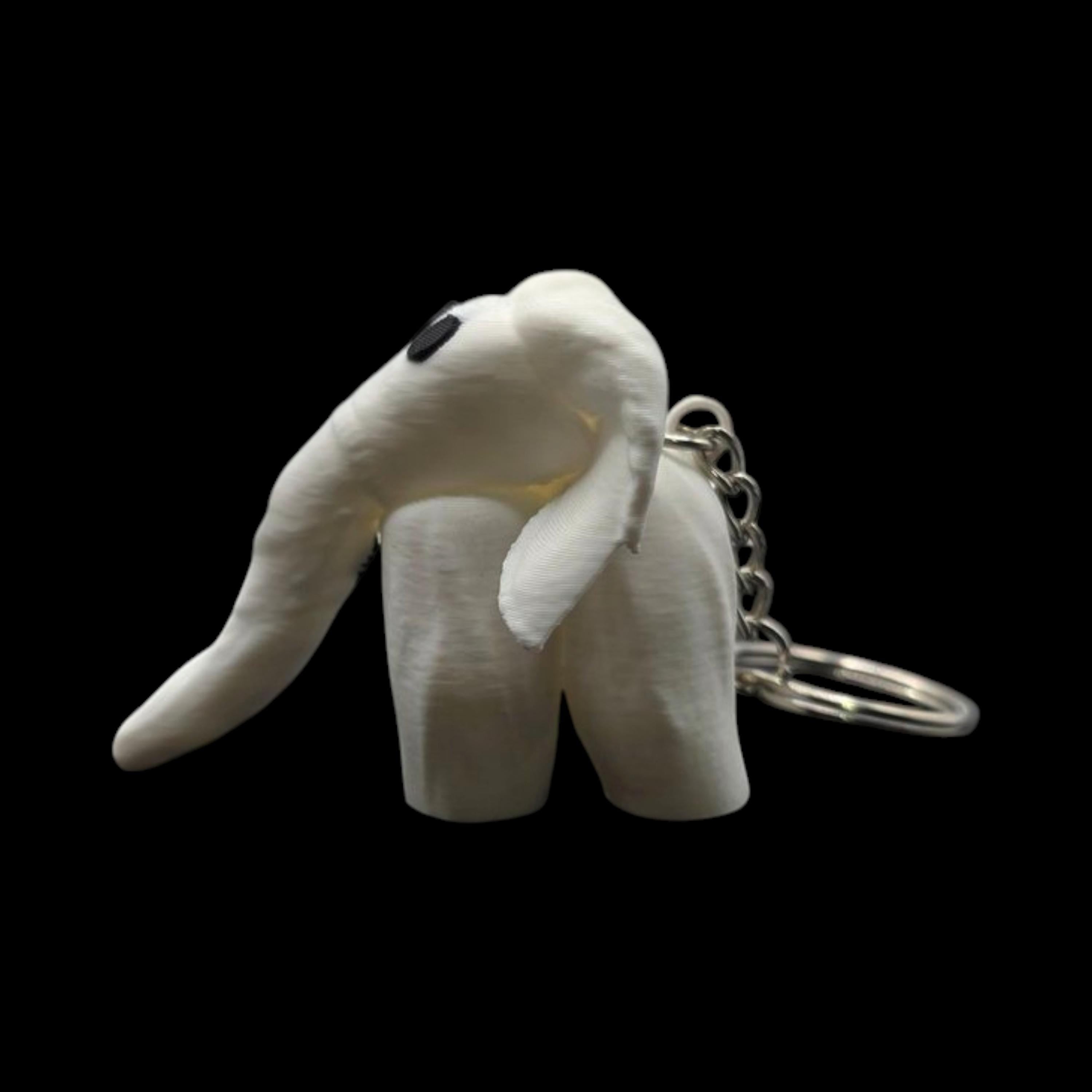 4 Different Elephant Towel Animal Keychain Cruise Lines Souvenir Travel Accessory Vacation Gift Safari Theme Animal Figurine