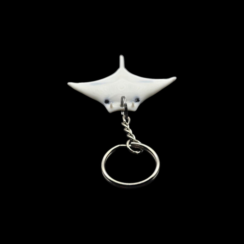 Manta Ray White Towel Animal Keychain Cruise Souvenir Ocean Theme Beach Accessory  Sea Decoration