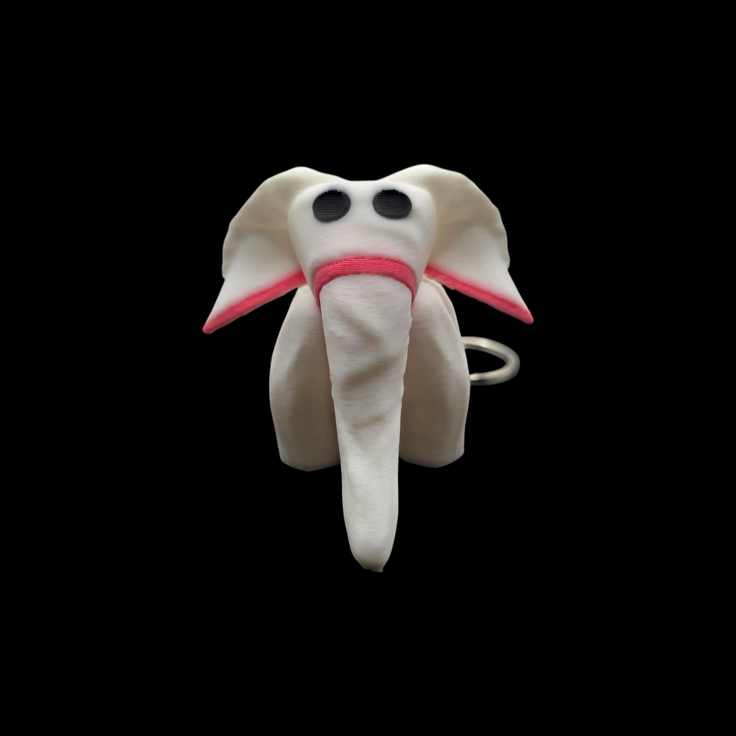 4 Different Elephant Towel Animal Keychain Cruise Lines Souvenir Travel Accessory Vacation Gift Safari Theme Animal Figurine