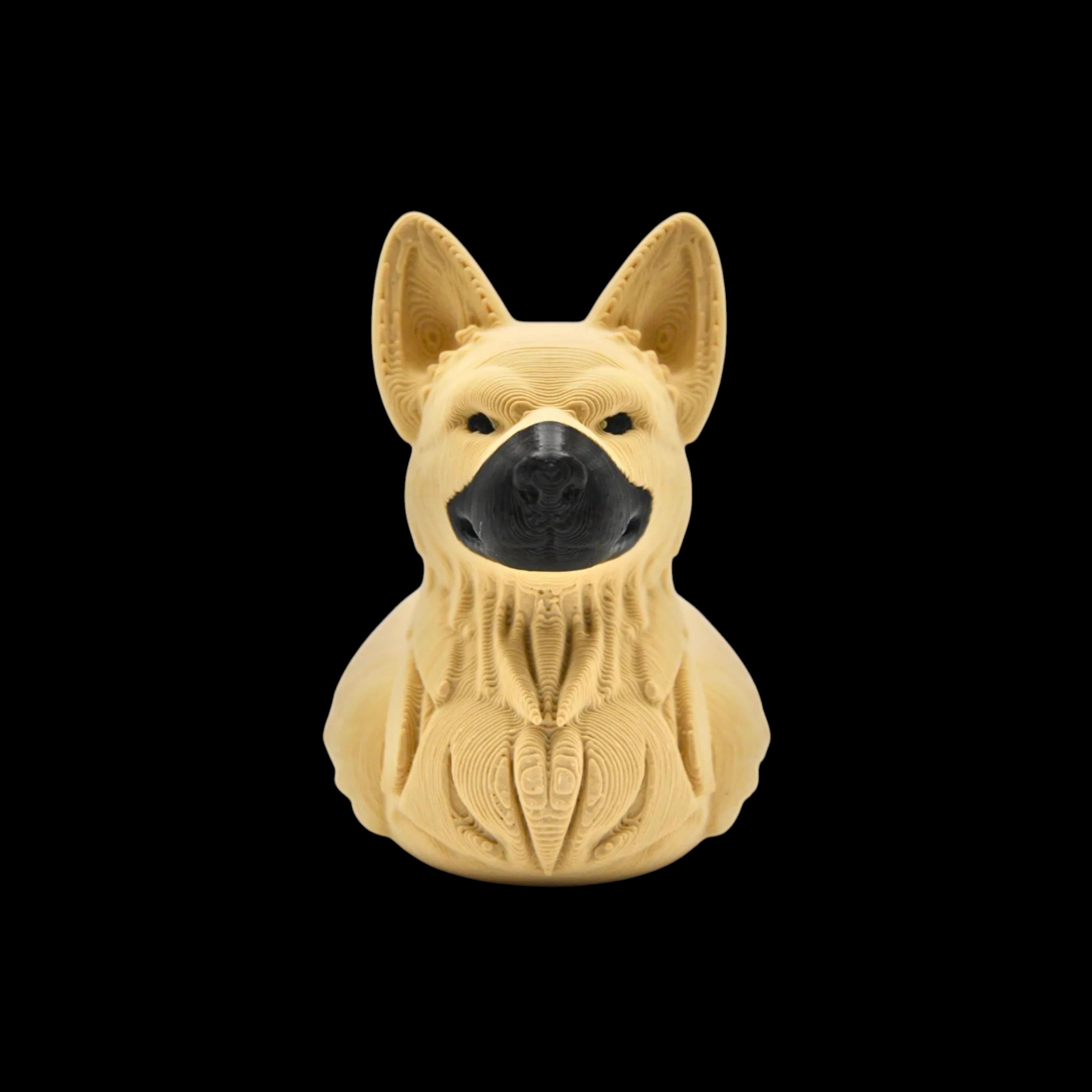 German Shepherd Duck Black & Brown Jeep Ducking  Cruise Line  Dog Lovers