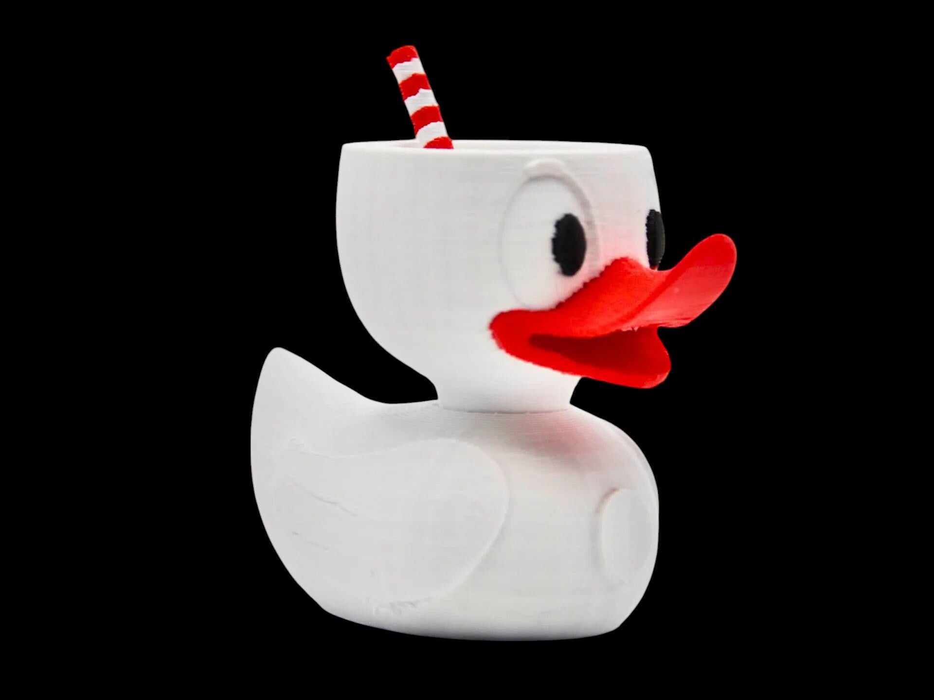 Tea Cuphead Inspired Duck 3D Printed Carnival Cruise Jeep Dash Ducking
