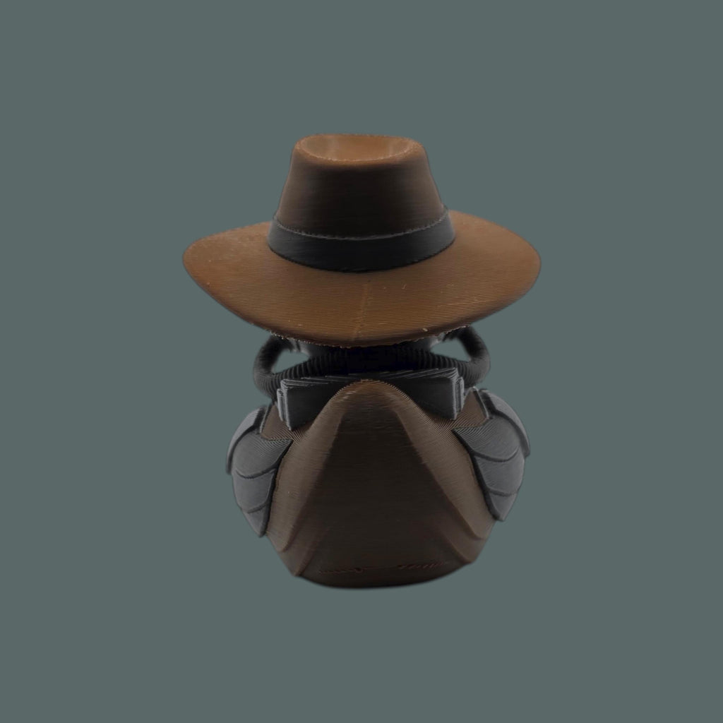 Cad Bane Inspired Duck Star Wars  Figure Collectible Desk Decoration Display Piece Bounty Hunter Character