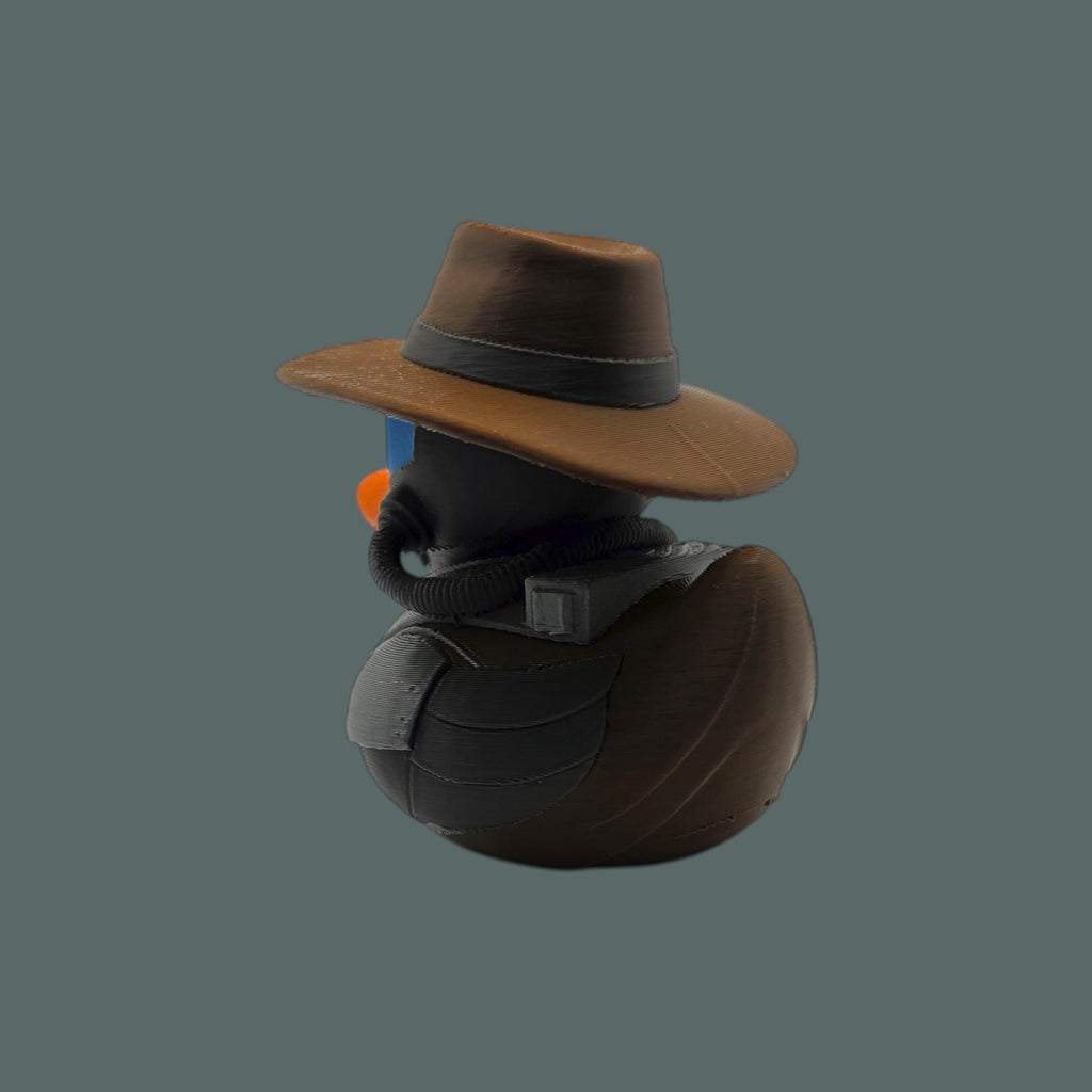 Cad Bane Inspired Duck Star Wars  Figure Collectible Desk Decoration Display Piece Bounty Hunter Character