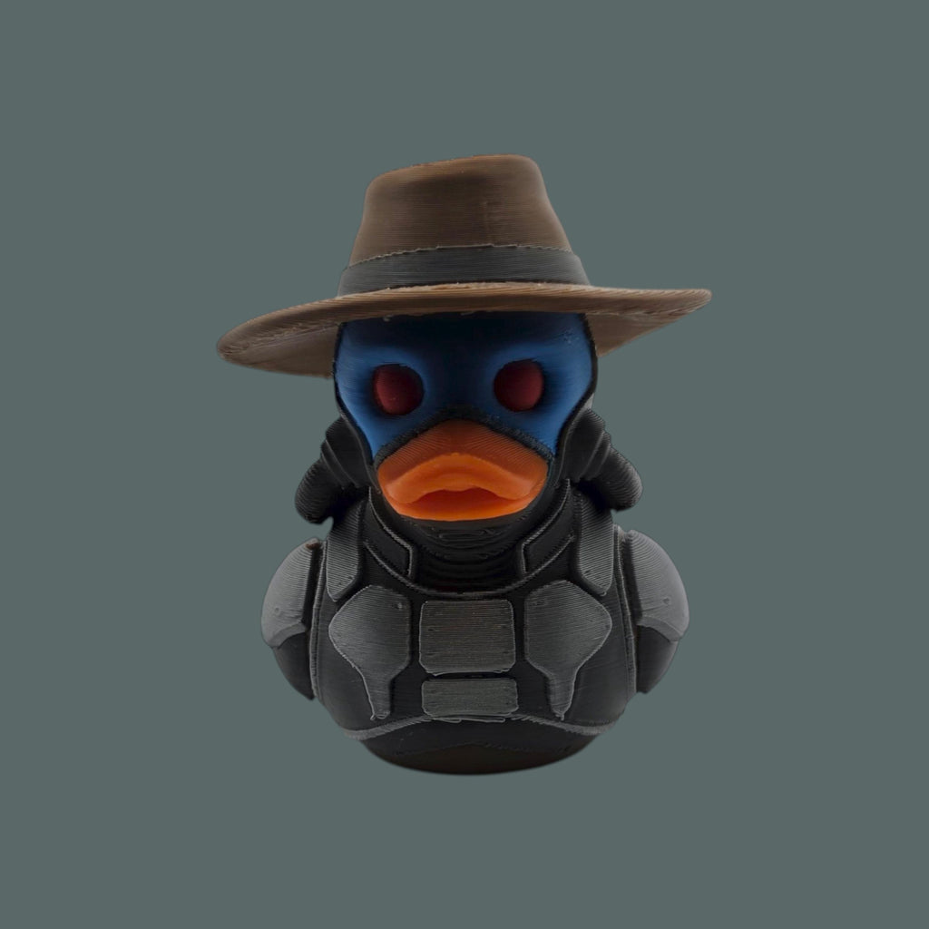Cad Bane Inspired Duck Star Wars  Figure Collectible Desk Decoration Display Piece Bounty Hunter Character