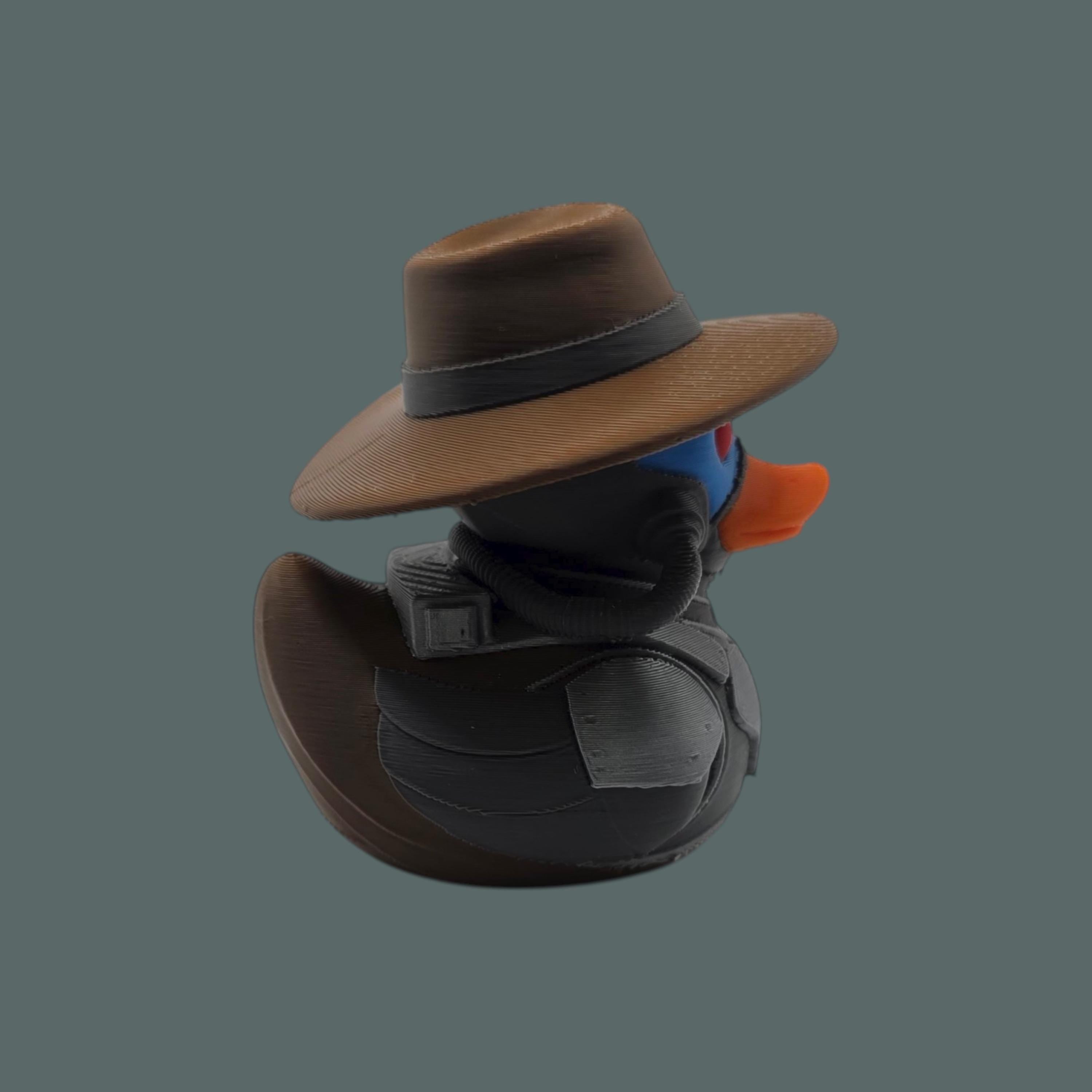 Cad Bane Inspired Duck Star Wars  Figure Collectible Desk Decoration Display Piece Bounty Hunter Character