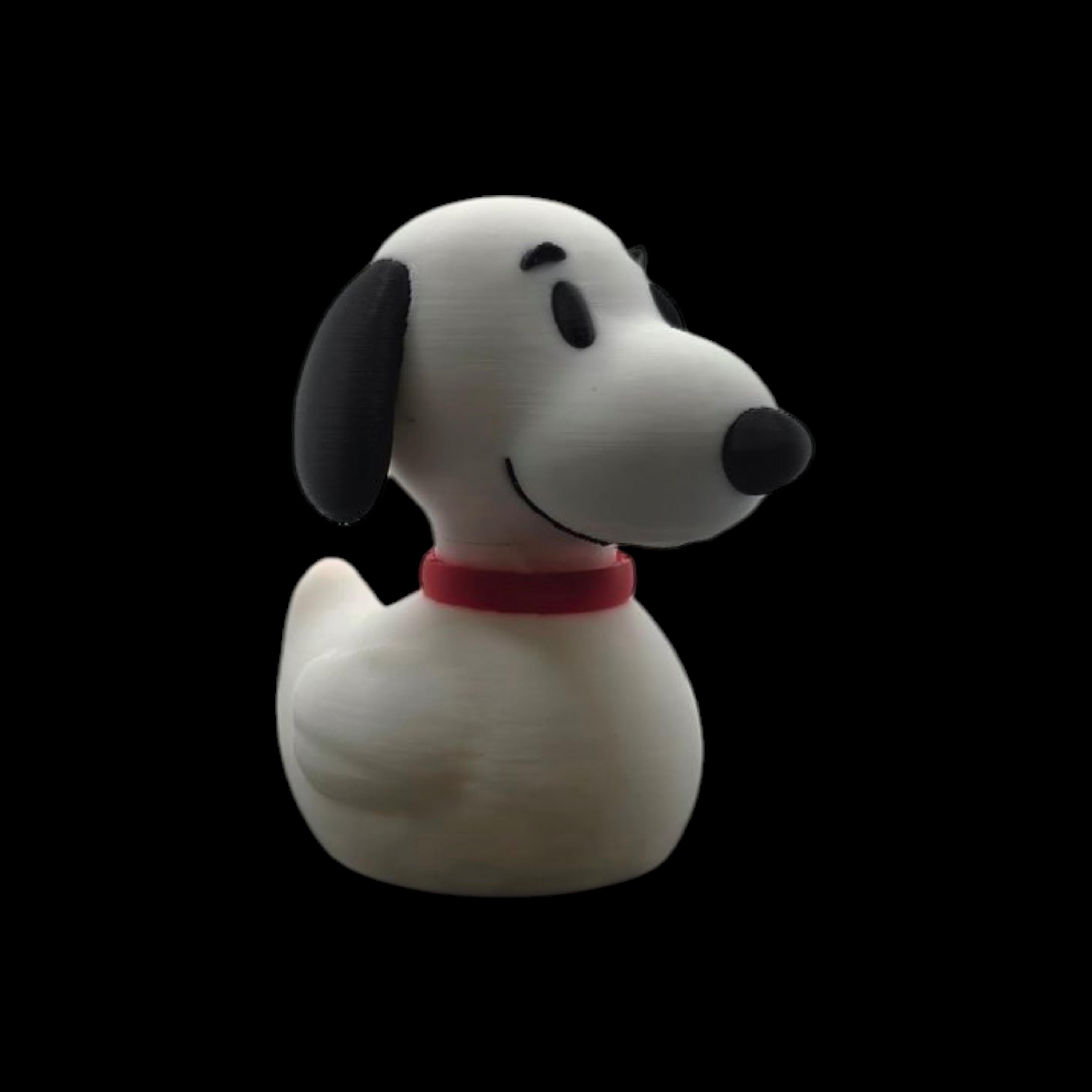 Snoopy Duck Figure Cartoon Mashup Decoration Display Desk Accessory Shelf Peanuts Inspired Character