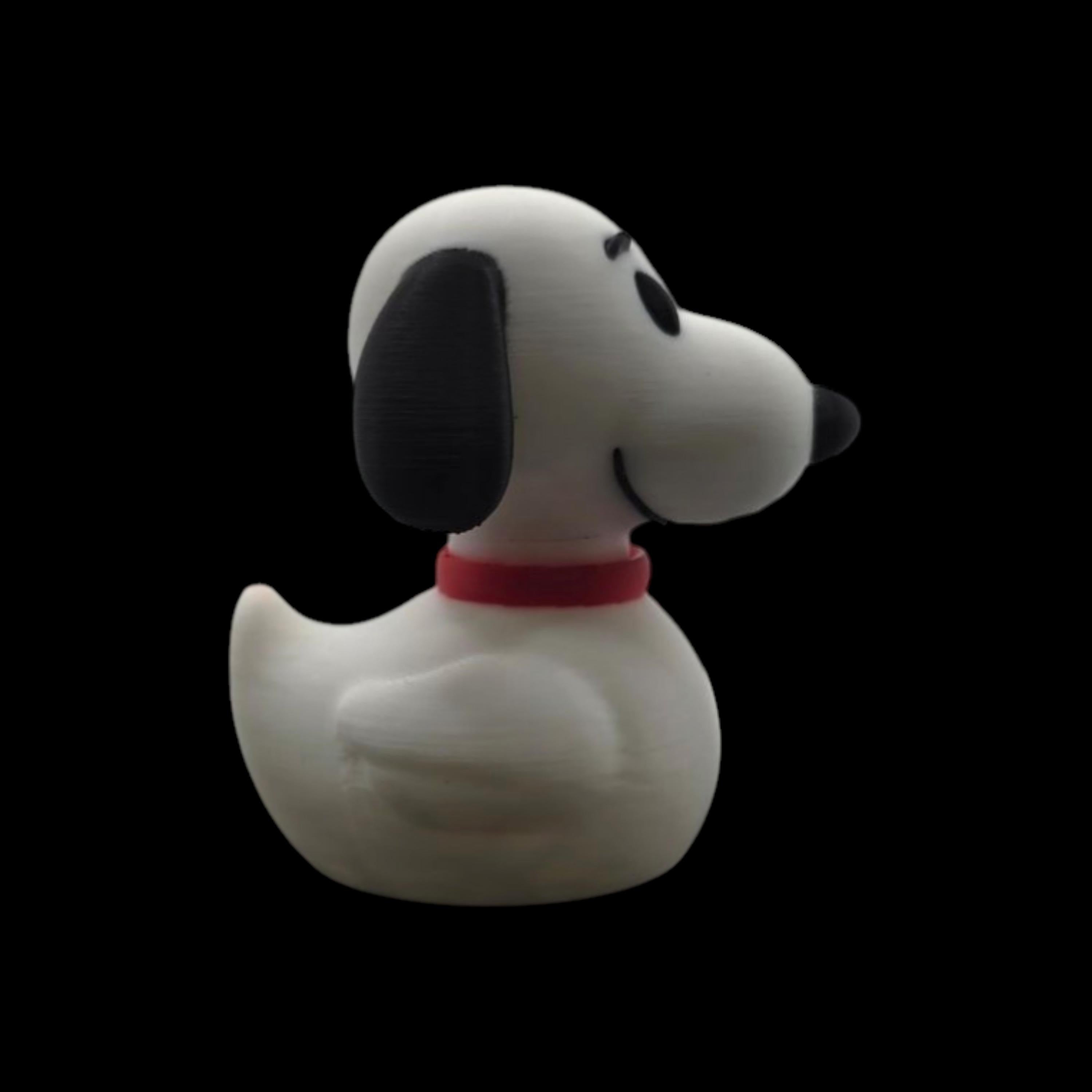 Snoopy Duck Figure Cartoon Mashup Decoration Display Desk Accessory Shelf Peanuts Inspired Character