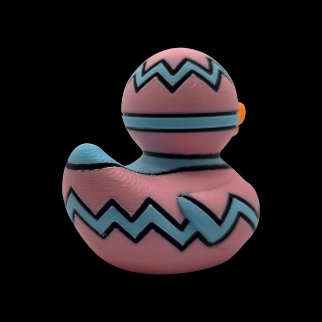 Easter Bunny Duck Dashboard Decoration Desk Accessory Car Figurine Pink Character Whimsical