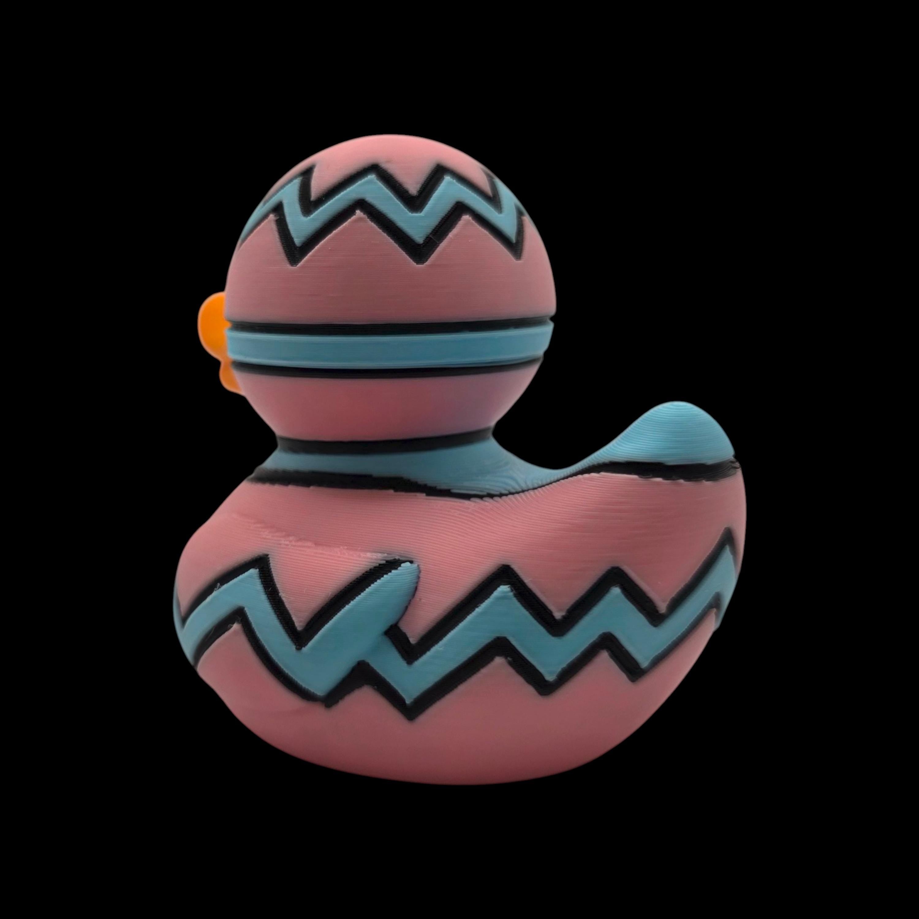 Easter Bunny Duck Dashboard Decoration Desk Accessory Car Figurine Pink Character Whimsical
