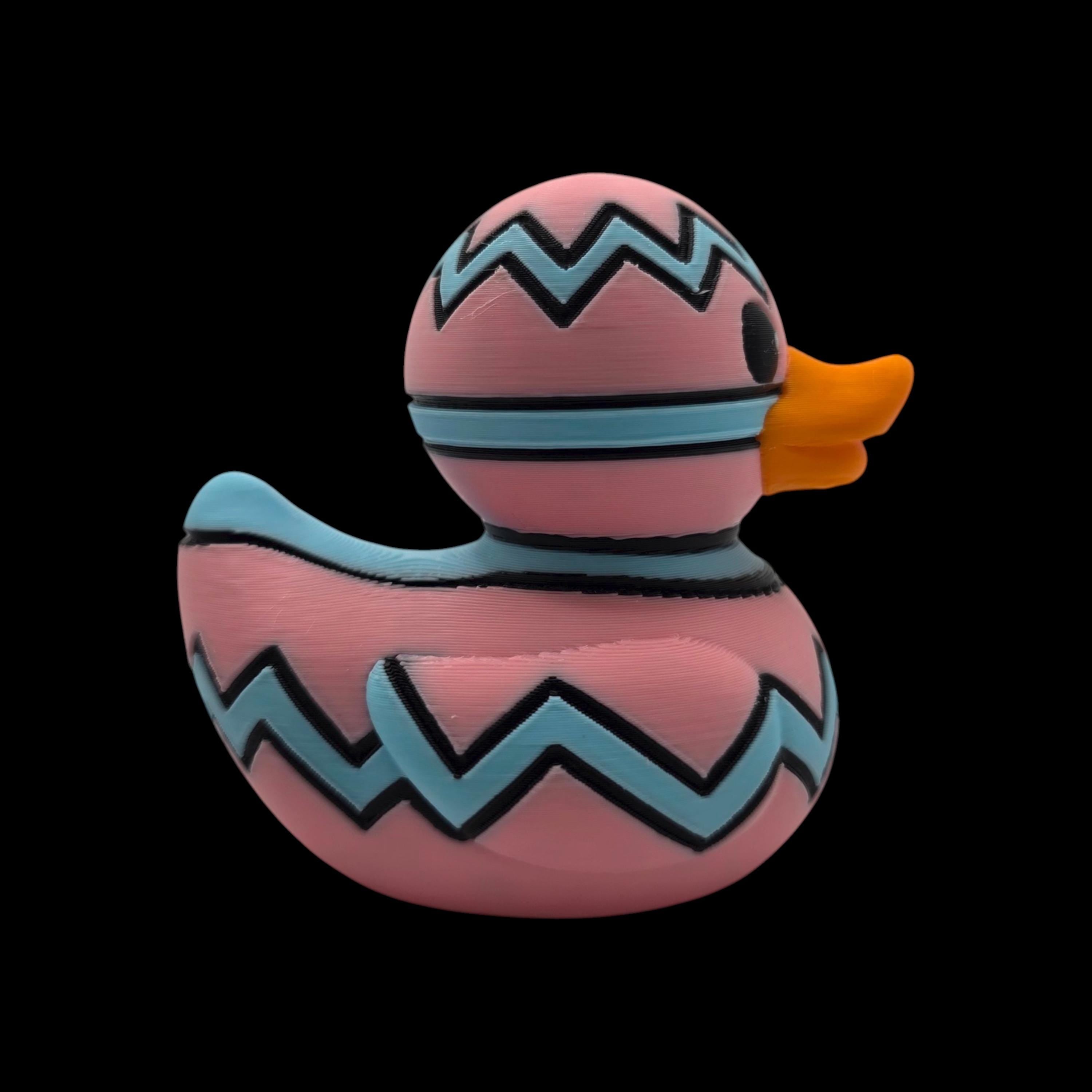 Easter Bunny Duck Dashboard Decoration Desk Accessory Car Figurine Pink Character Whimsical
