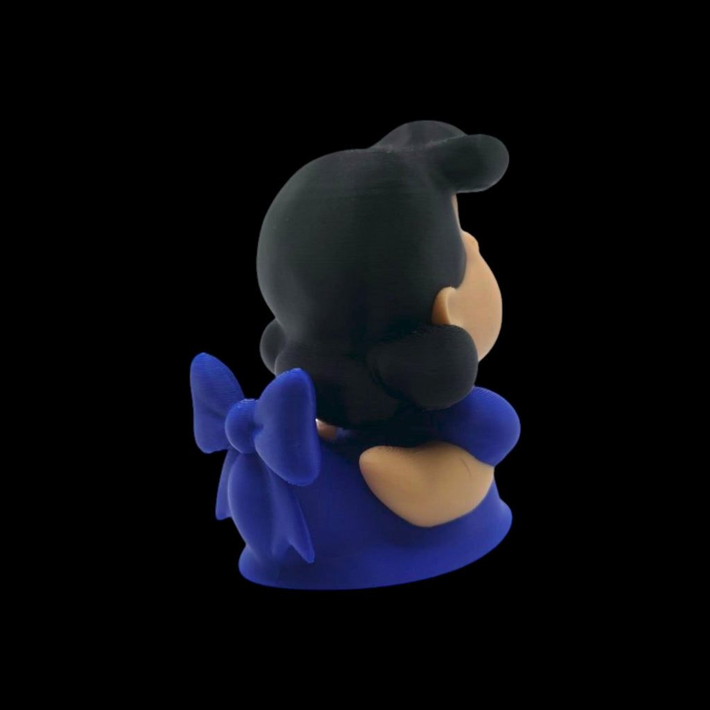 Peanuts Lucy Inspired Duck Cartoon Character Figure Display Desk Decoration Shelf Accessory Mini Jeep Ducking