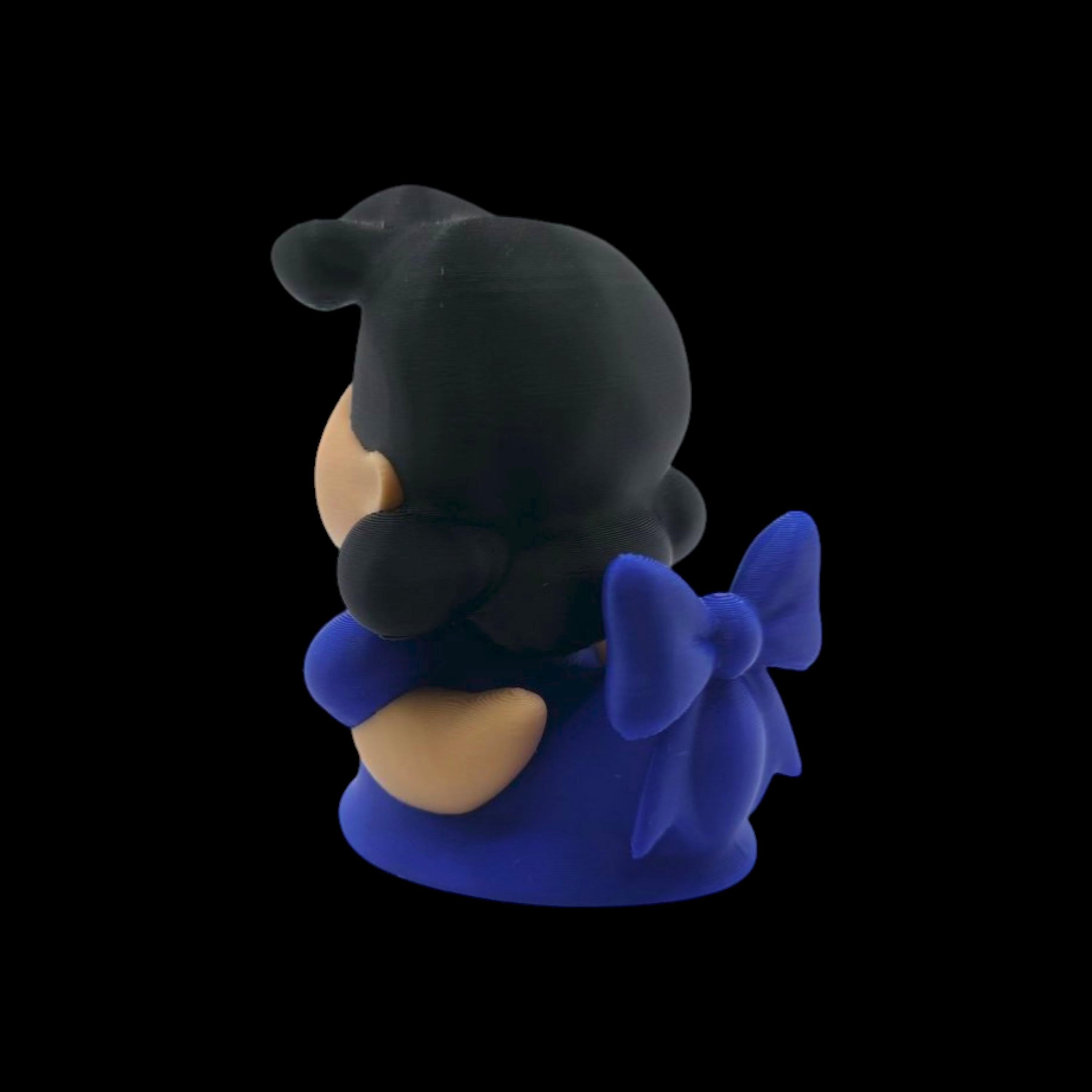 Peanuts Lucy Inspired Duck Cartoon Character Figure Display Desk Decoration Shelf Accessory Mini Jeep Ducking