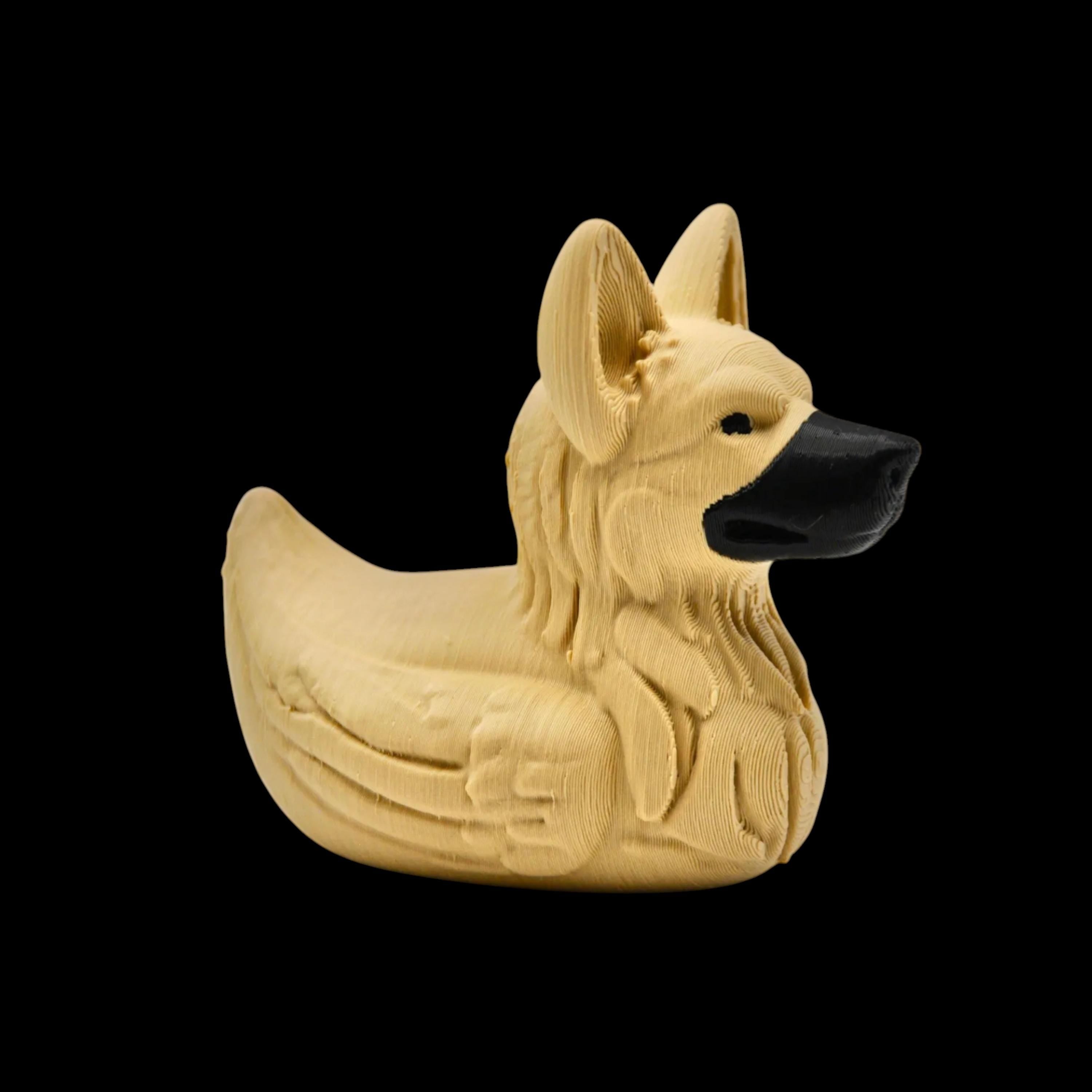 German Shepherd Duck Black & Brown Jeep Ducking  Cruise Line  Dog Lovers