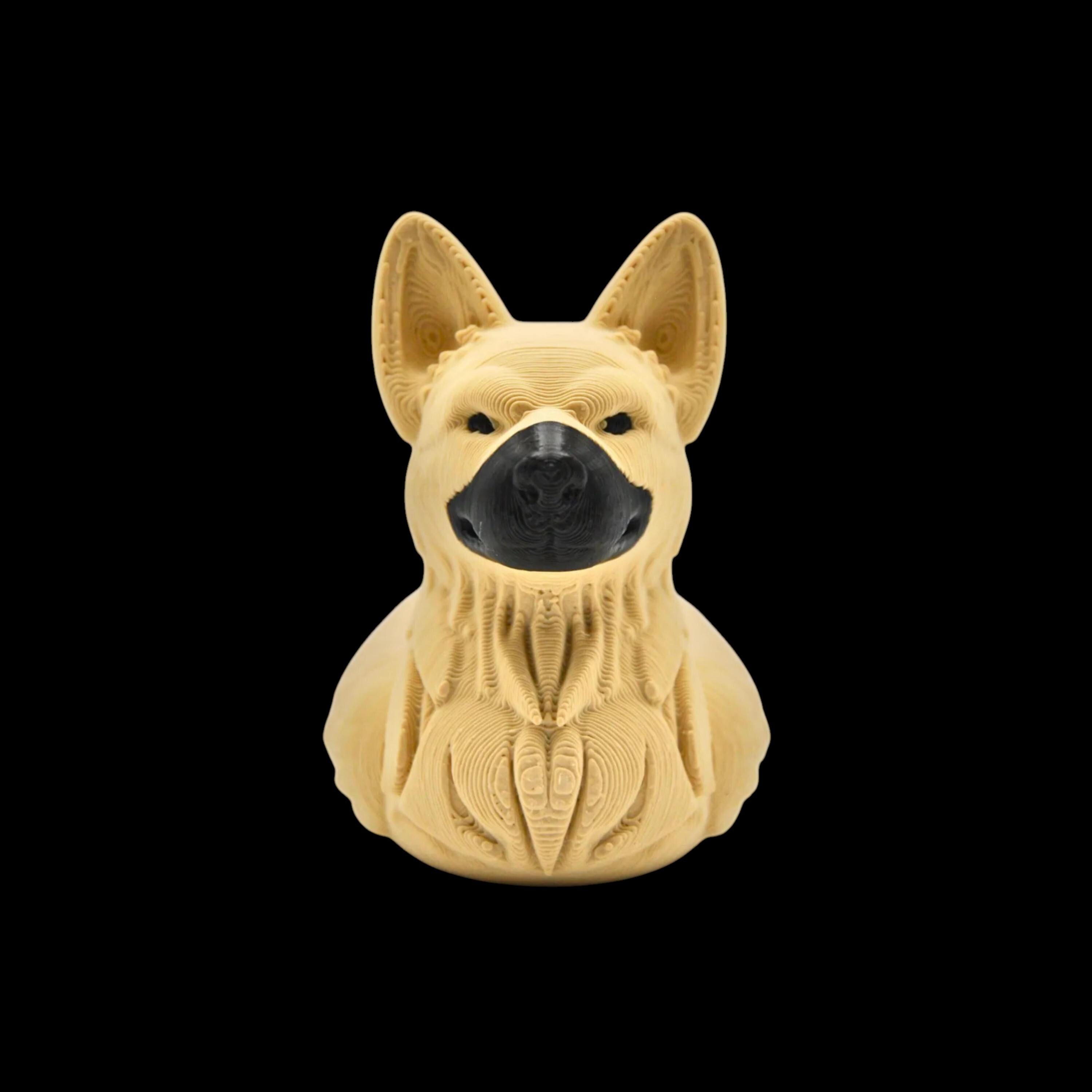 German Shepherd Duck Black & Brown Jeep Ducking  Cruise Line  Dog Lovers