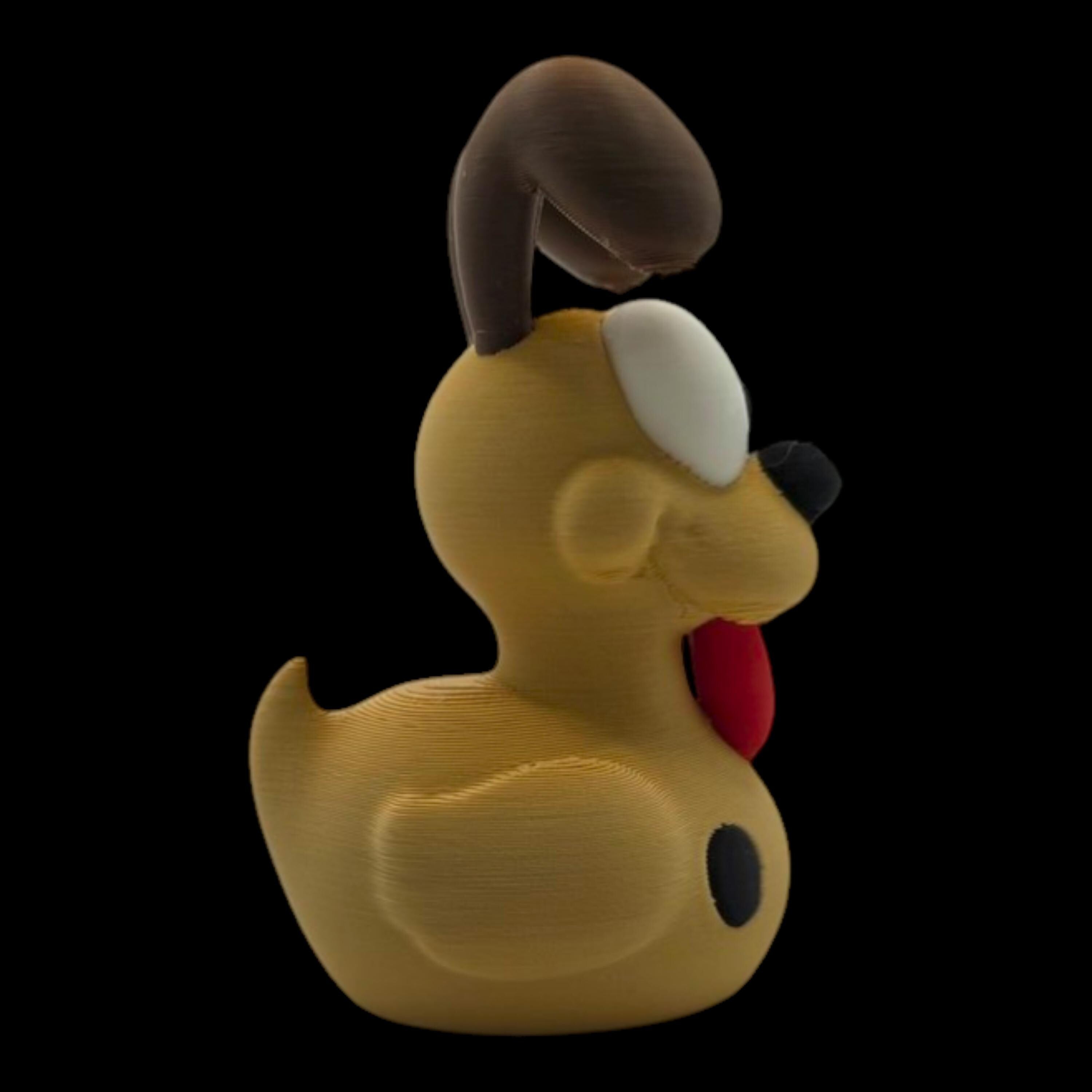 Odie Dog Duck Cartoon Character Display Piece Desk Decoration Comic Collectible Garfield Series