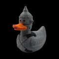 IG-11 Duck Bounty Hunter Inspired Star Wars Character Statue Gray Metallic Robot Decoration Desktop Decor