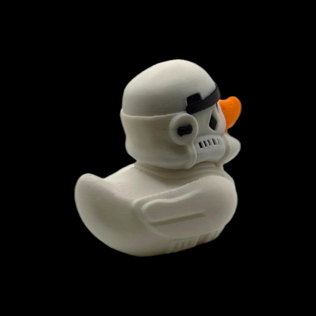 Star Wars Inspired Duck Figurine Collectible Stormtrooper Decoration Desk Accessory Shelf Display