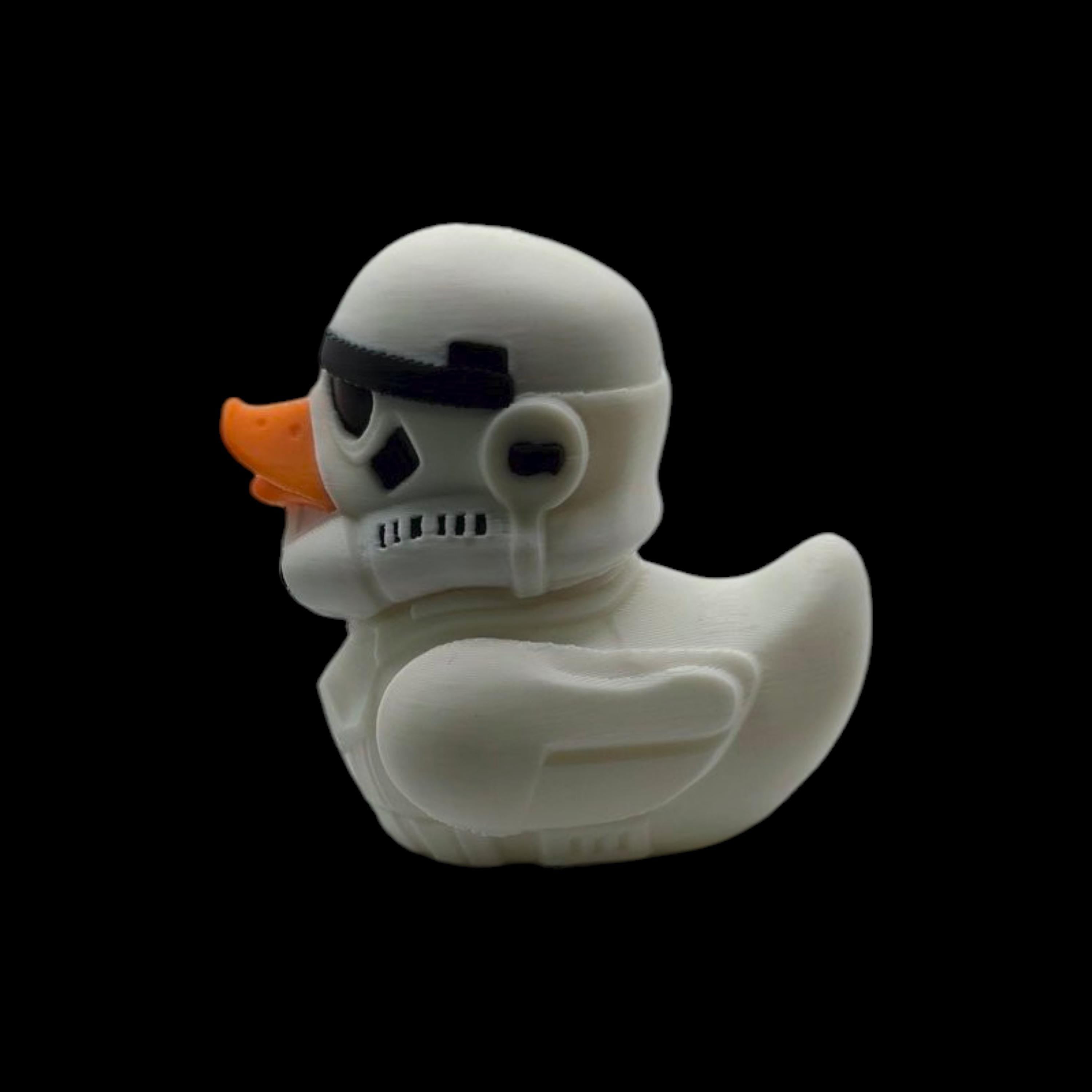 Star Wars Inspired Duck Figurine Collectible Stormtrooper Decoration Desk Accessory Shelf Display