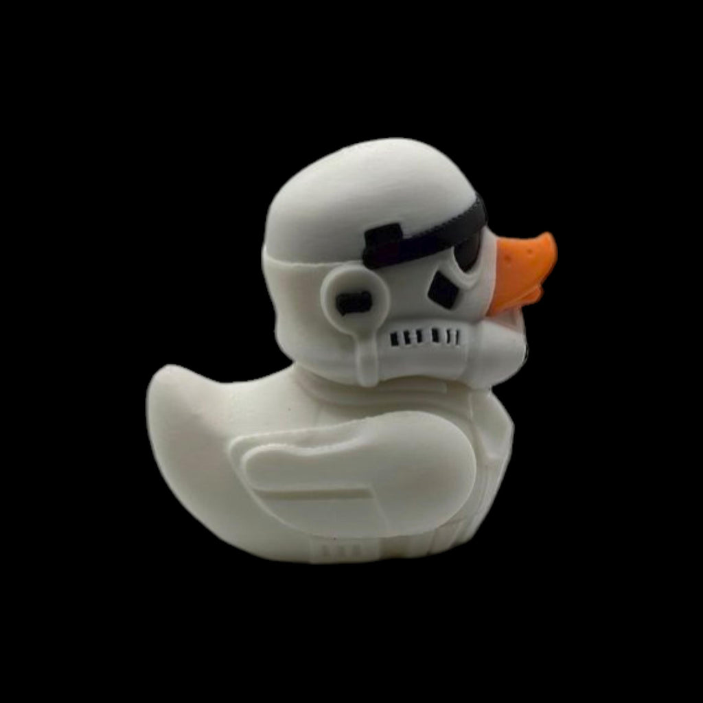 Star Wars Inspired Duck Figurine Collectible Stormtrooper Decoration Desk Accessory Shelf Display
