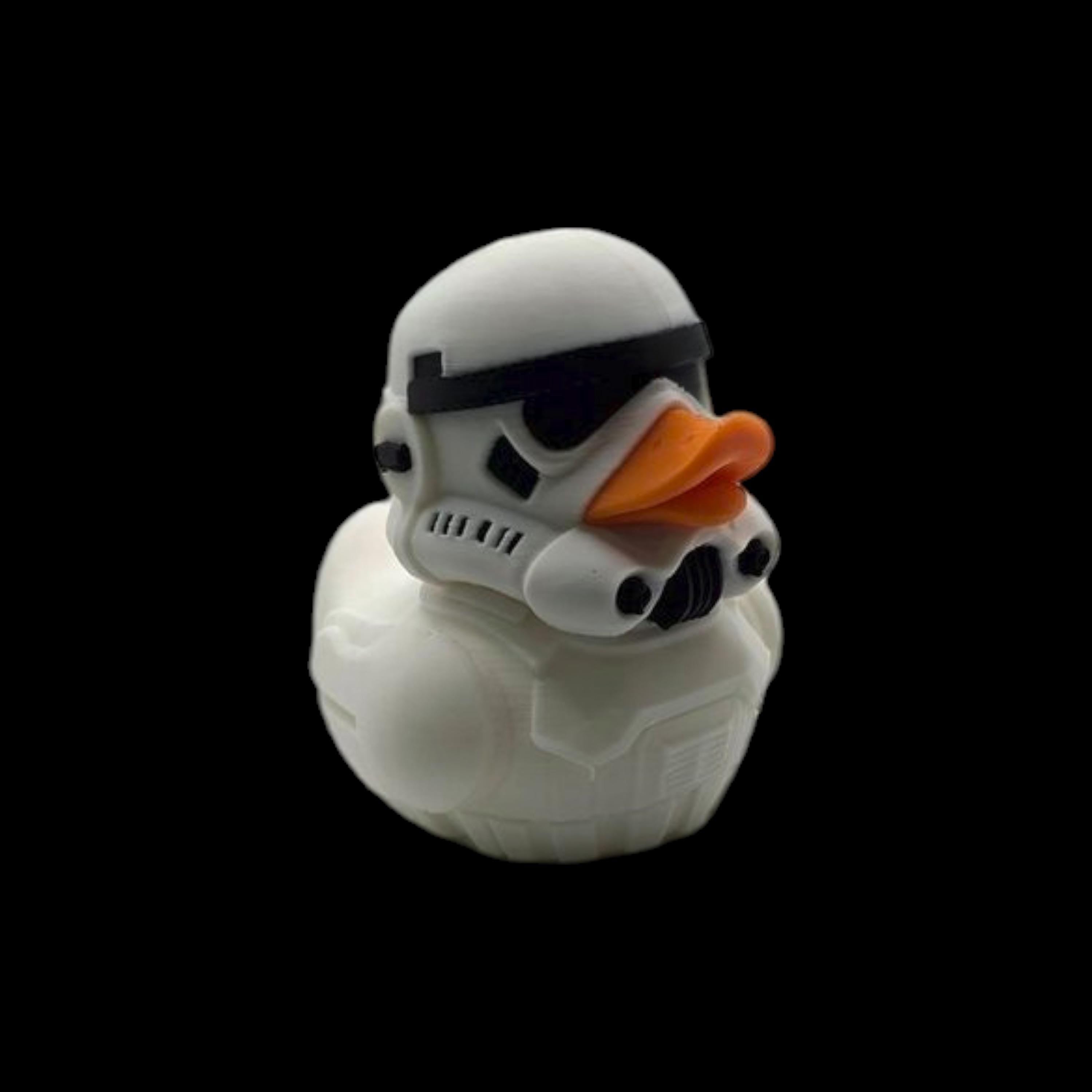 Star Wars Inspired Duck Figurine Collectible Stormtrooper Decoration Desk Accessory Shelf Display