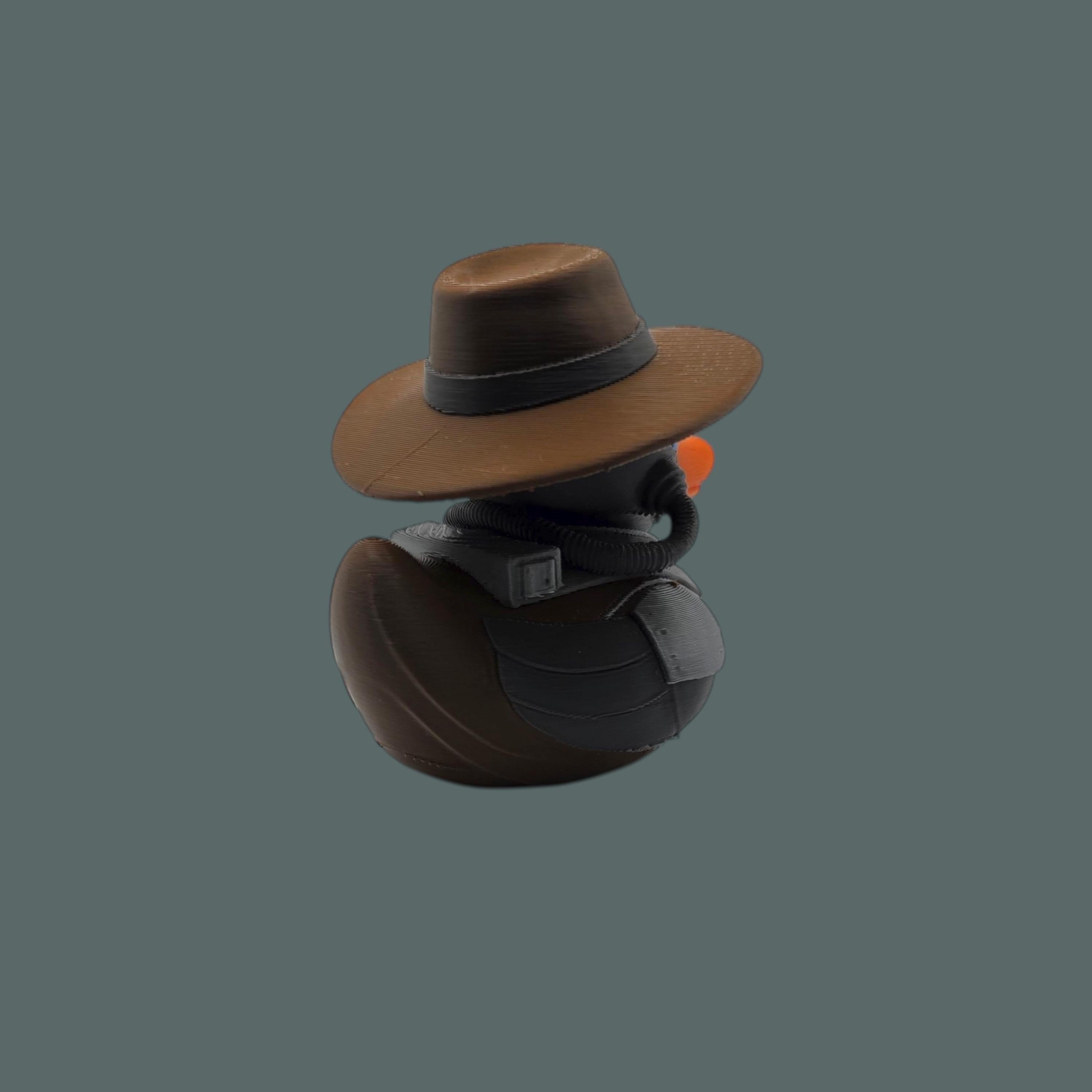 Cad Bane Inspired Duck Star Wars  Figure Collectible Desk Decoration Display Piece Bounty Hunter Character